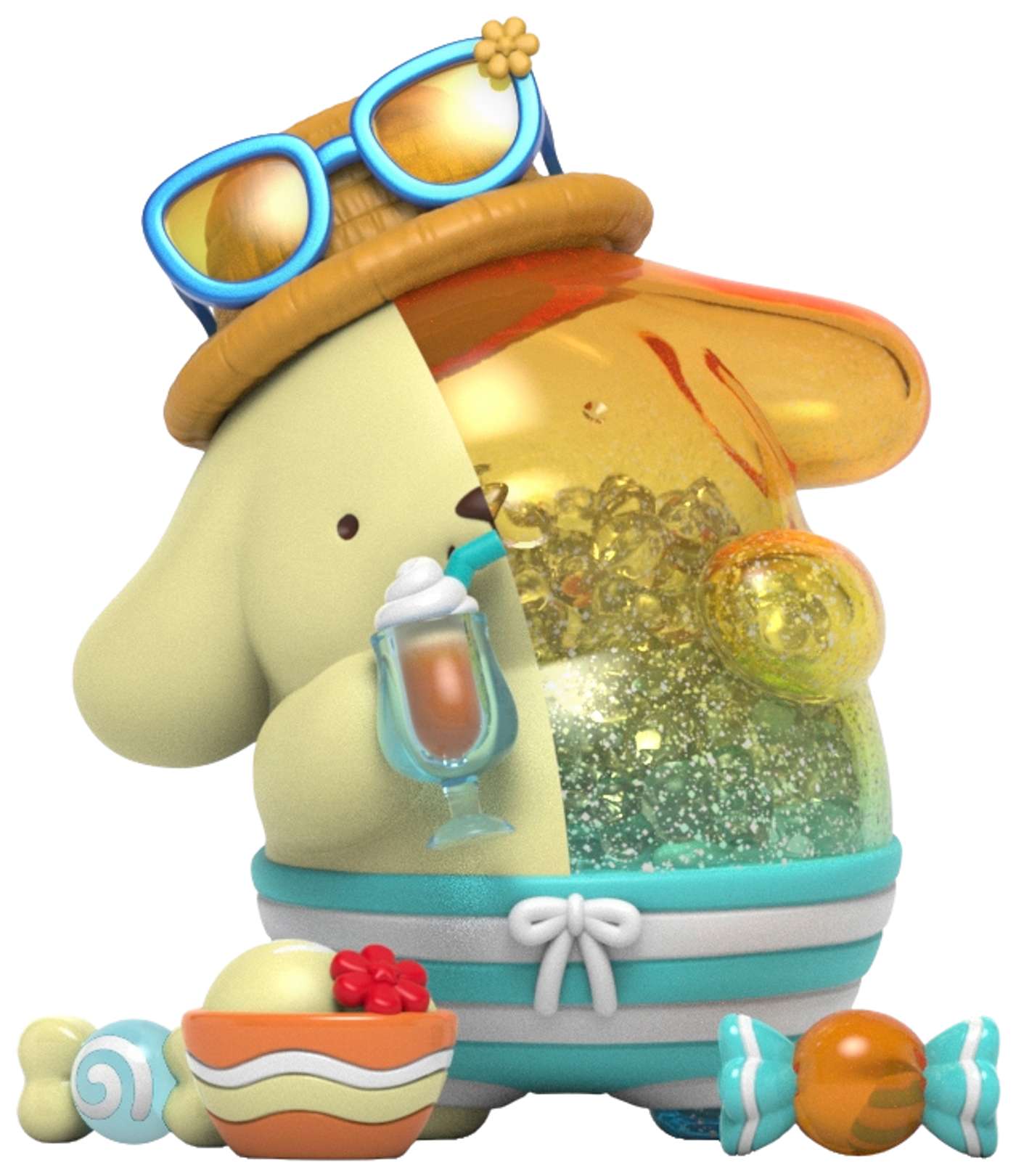 Коллекционная фигурка Mighty Jaxx Kandy Pompompurin Sea Breeze