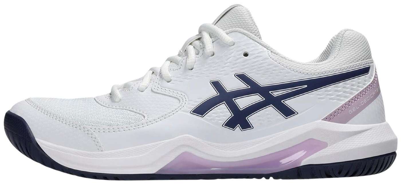 Женские теннисные кроссовки ASICS Gel-Dedicate 8 (размер 6 , 5, цвет белый / индиго туман)