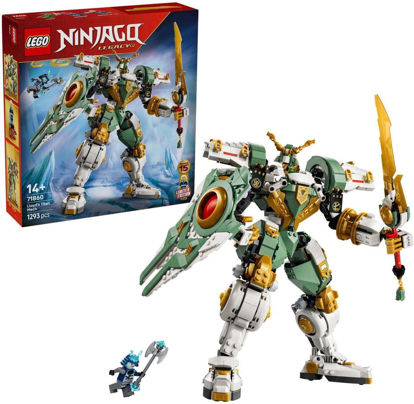 LEGO® Ninjago 71860 Робот Титан Ллойда - модель, посвященная 15-летию