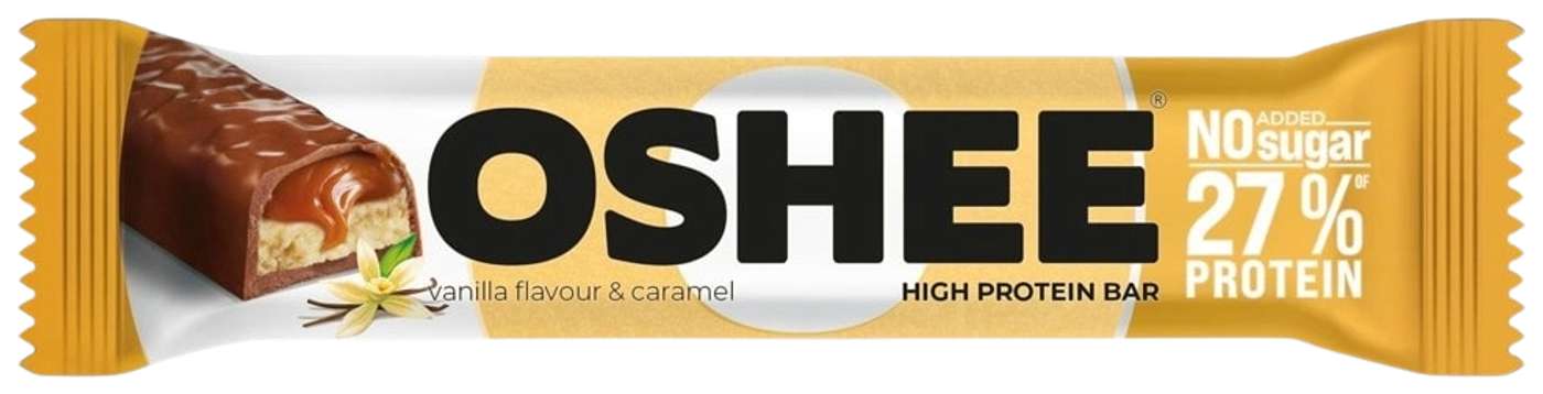 OSHEE Протеиновый батончик с ванилью и карамелью 49г