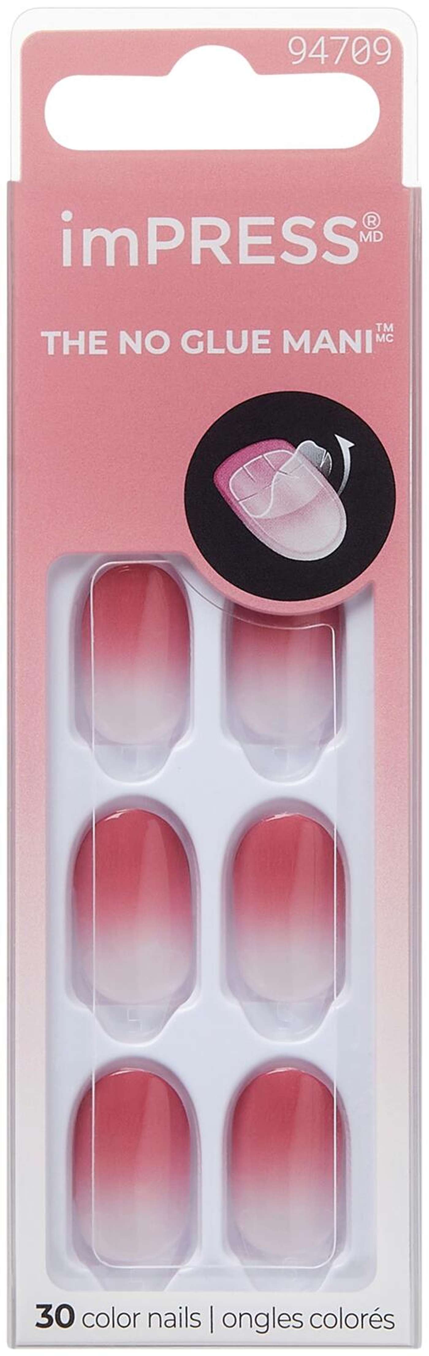 Ногти Kiss ImPress Color Ombre - Beat The Heat 30 шт.