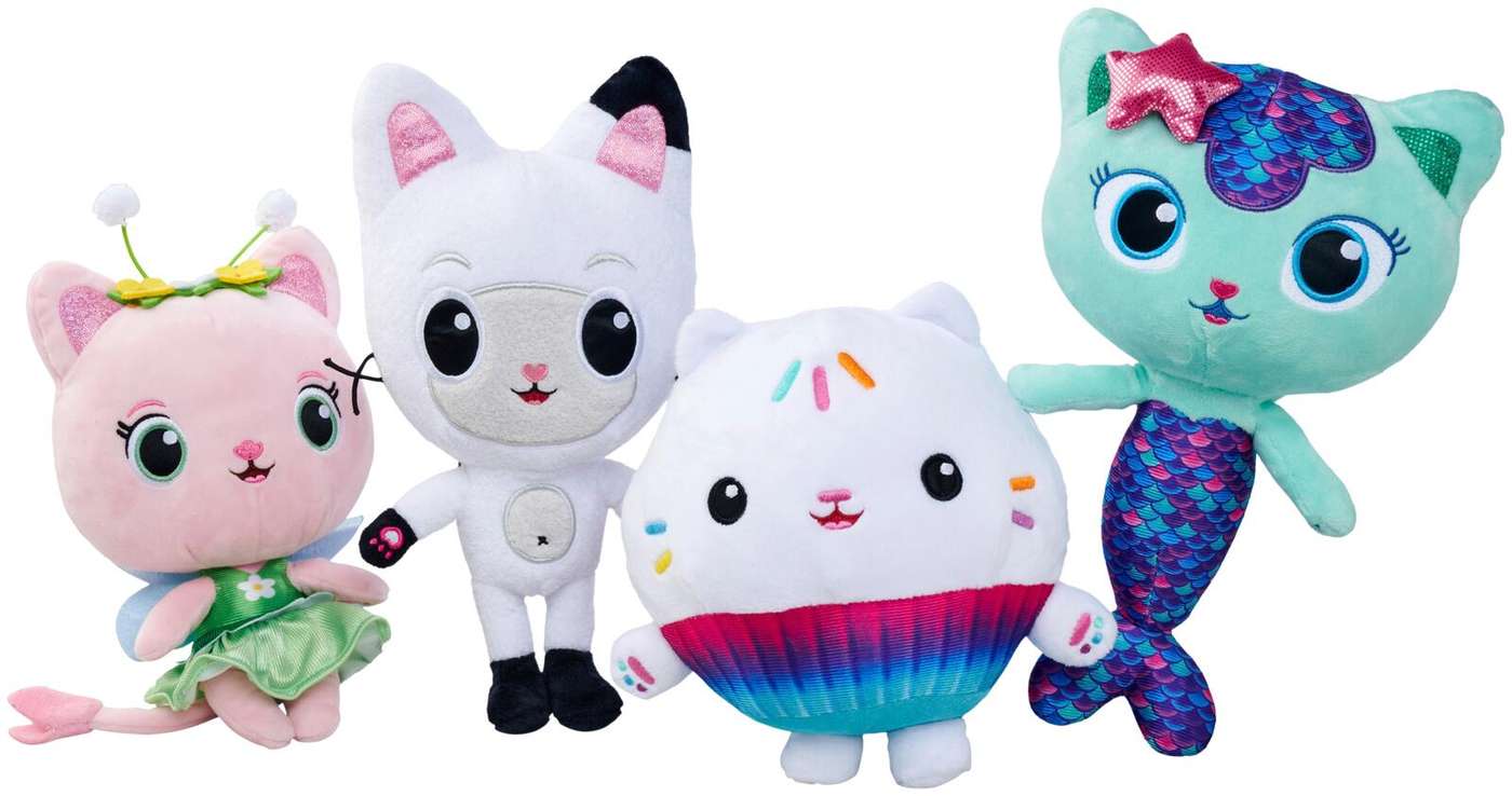 Simba Toys - Кукольный домик Габби, плюш, 25 см, 4 разных ассортимента