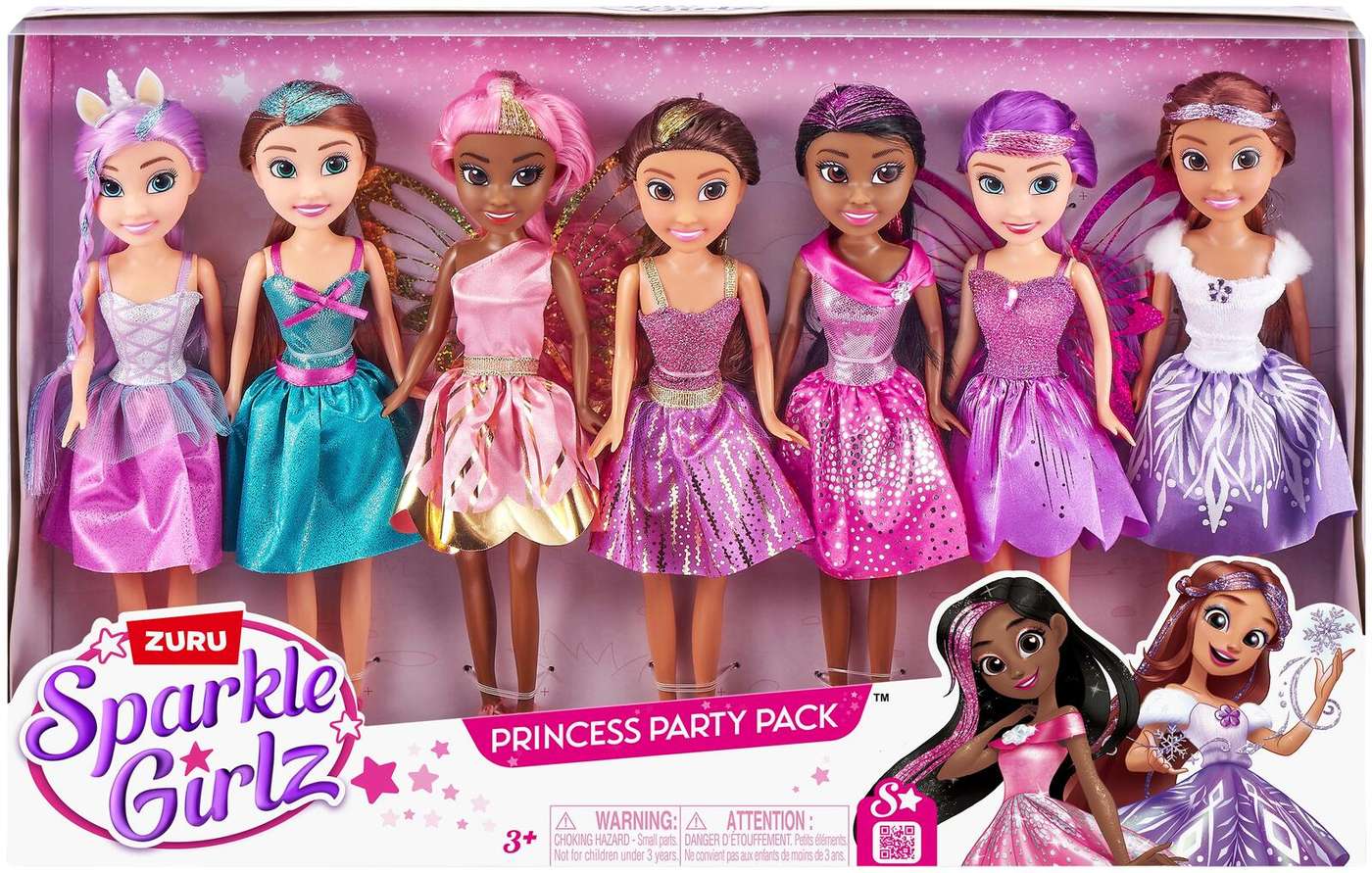 Куклы Sparkle Girlz 10, 5 дюймов, 7 шт.