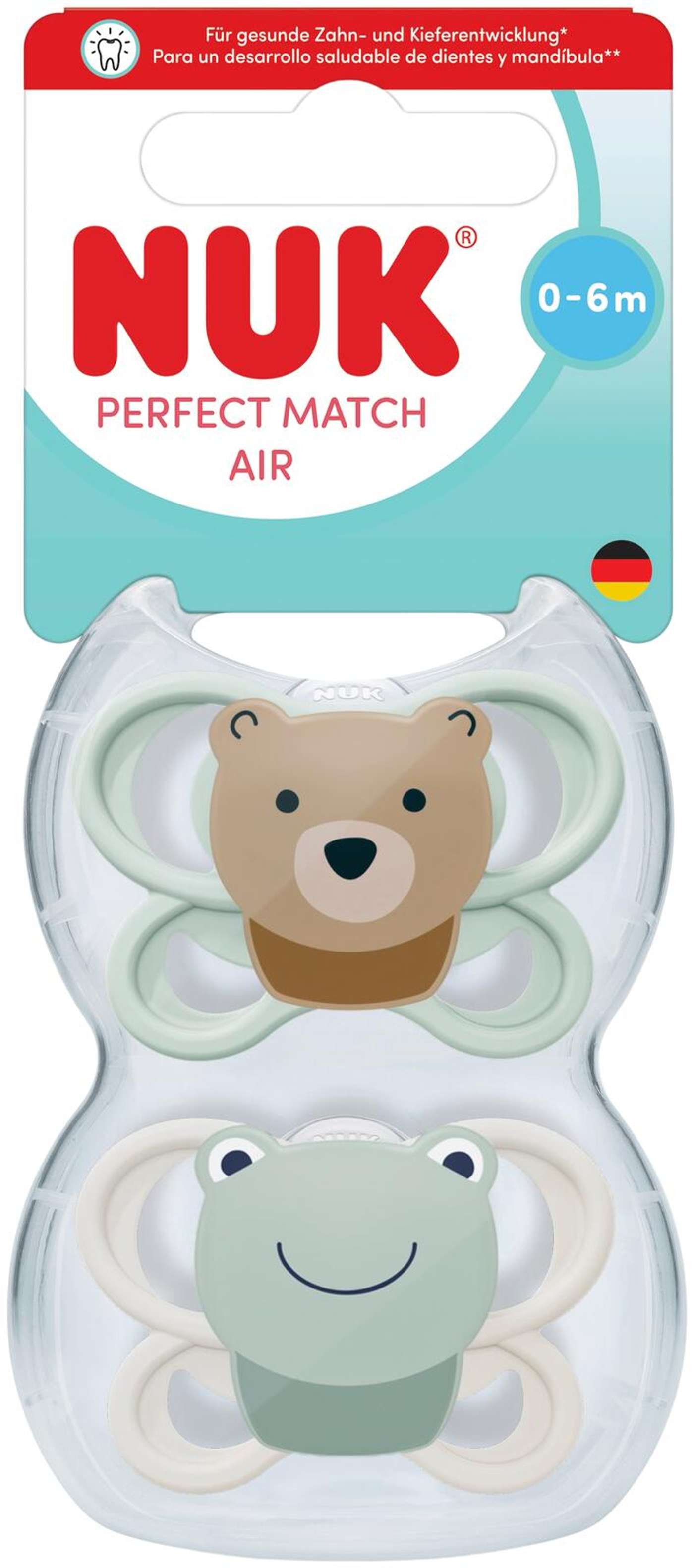 Одеяло NUK Perfect Match, размер 1, Air CL1, 2 шт. / упак.