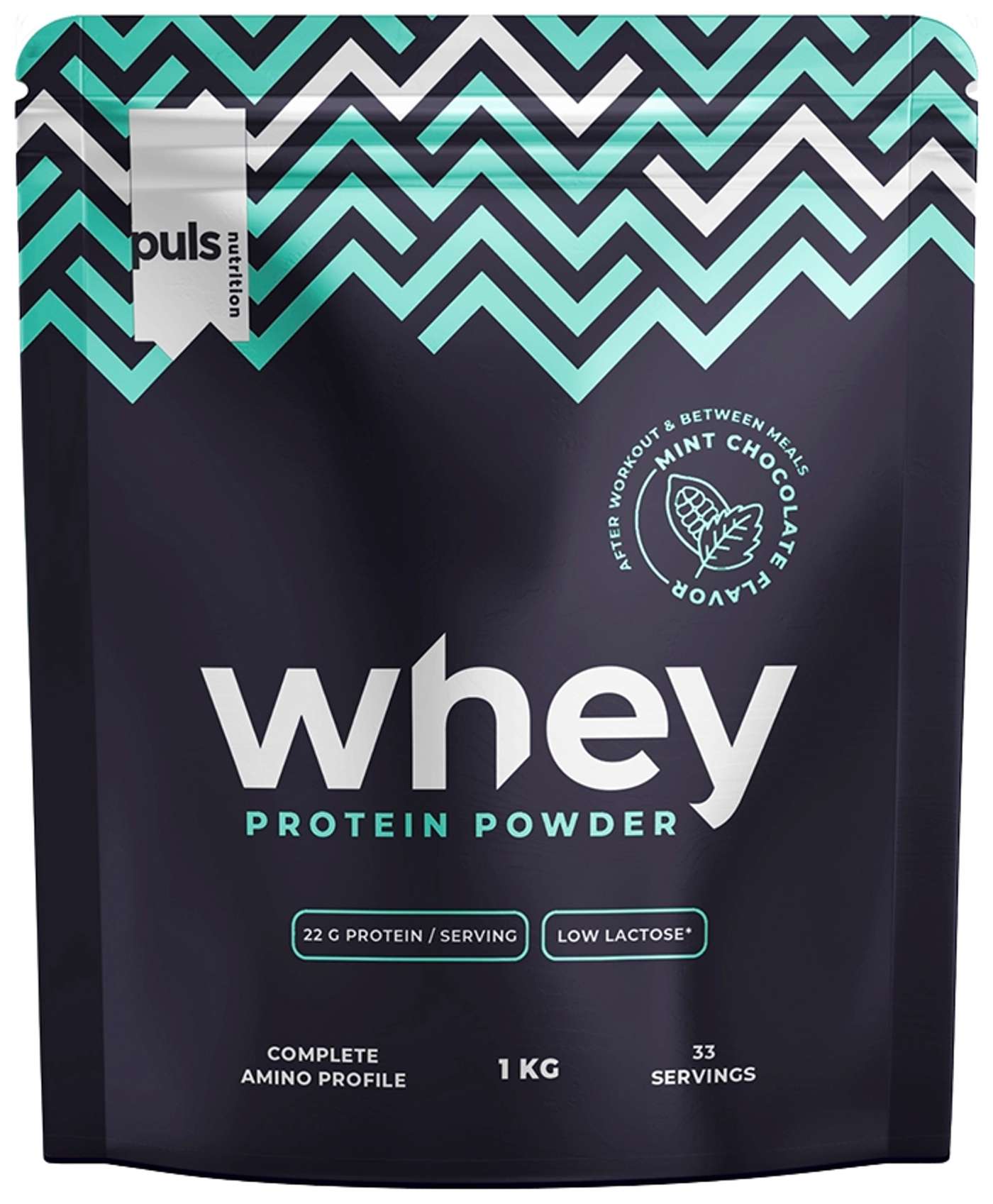PULS WHEY Протеиновый напиток со вкусом мяты и шоколада 1 кг