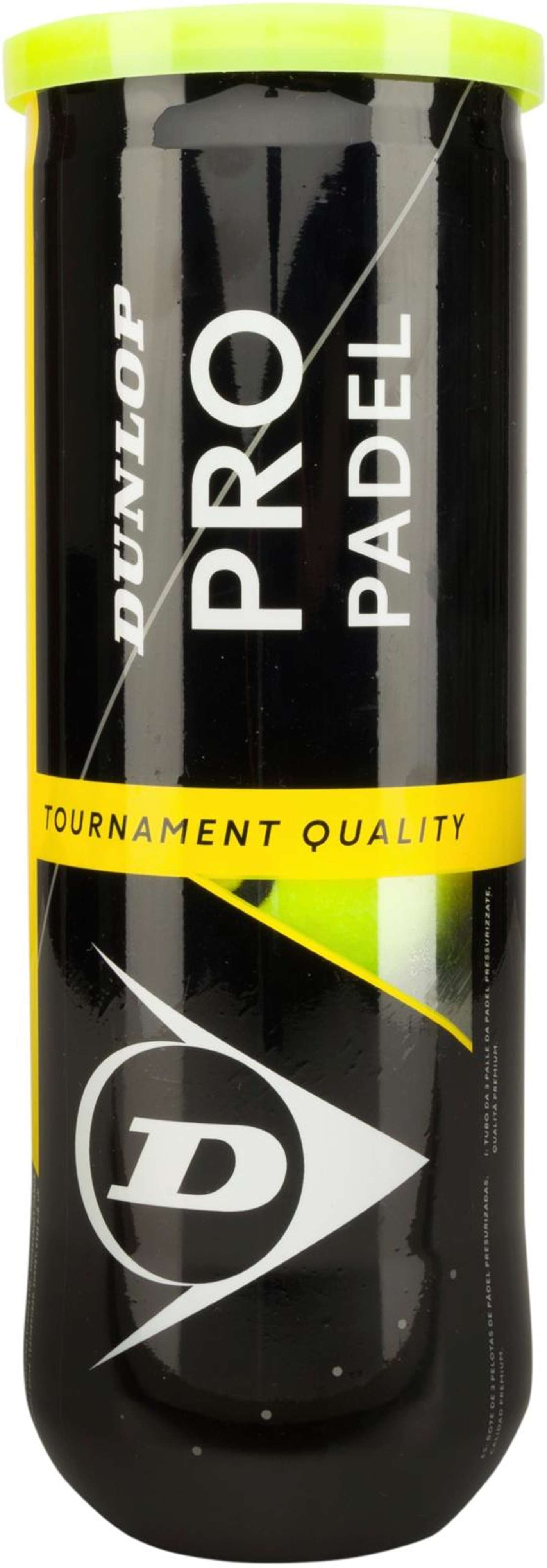 Мяч Dunlop Padel PRO (цвет Желтый)