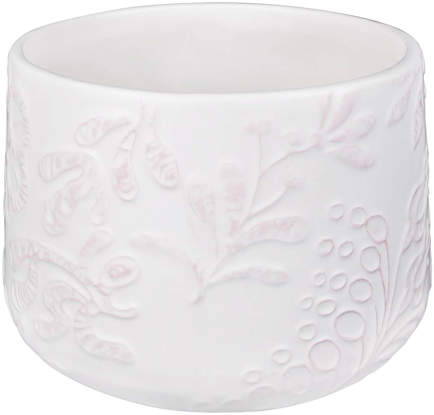 Домашний горшок Romantic 16, 5x12, 5 см белый (цвет белый)