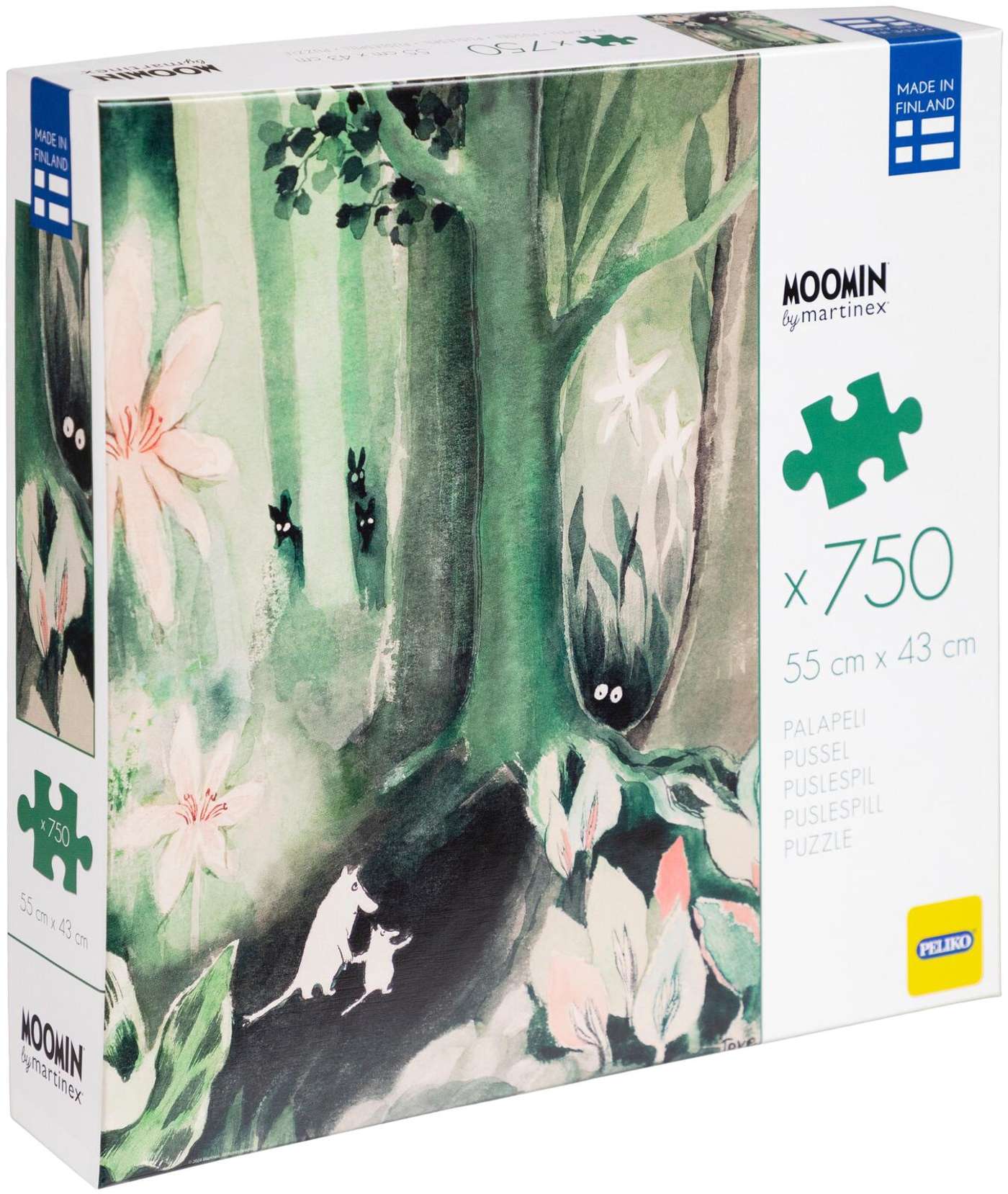 Пазл Peliko Moomin 750 огней Великий потоп