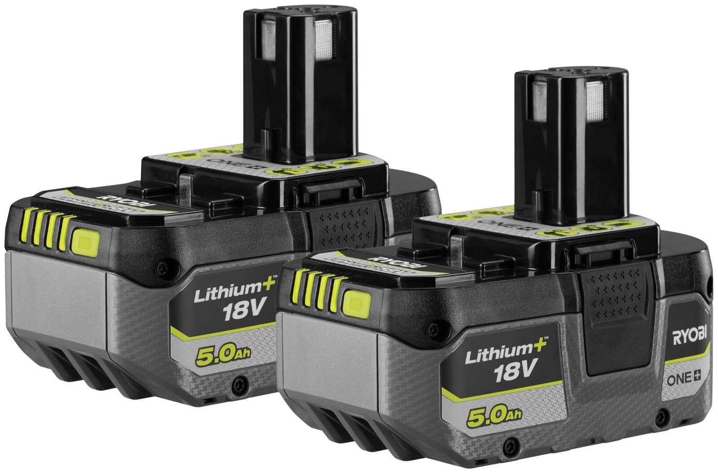 Аккумуляторный блок Ryobi 18 В 2x 5, 0 Ач ONE + RB1850X2F12