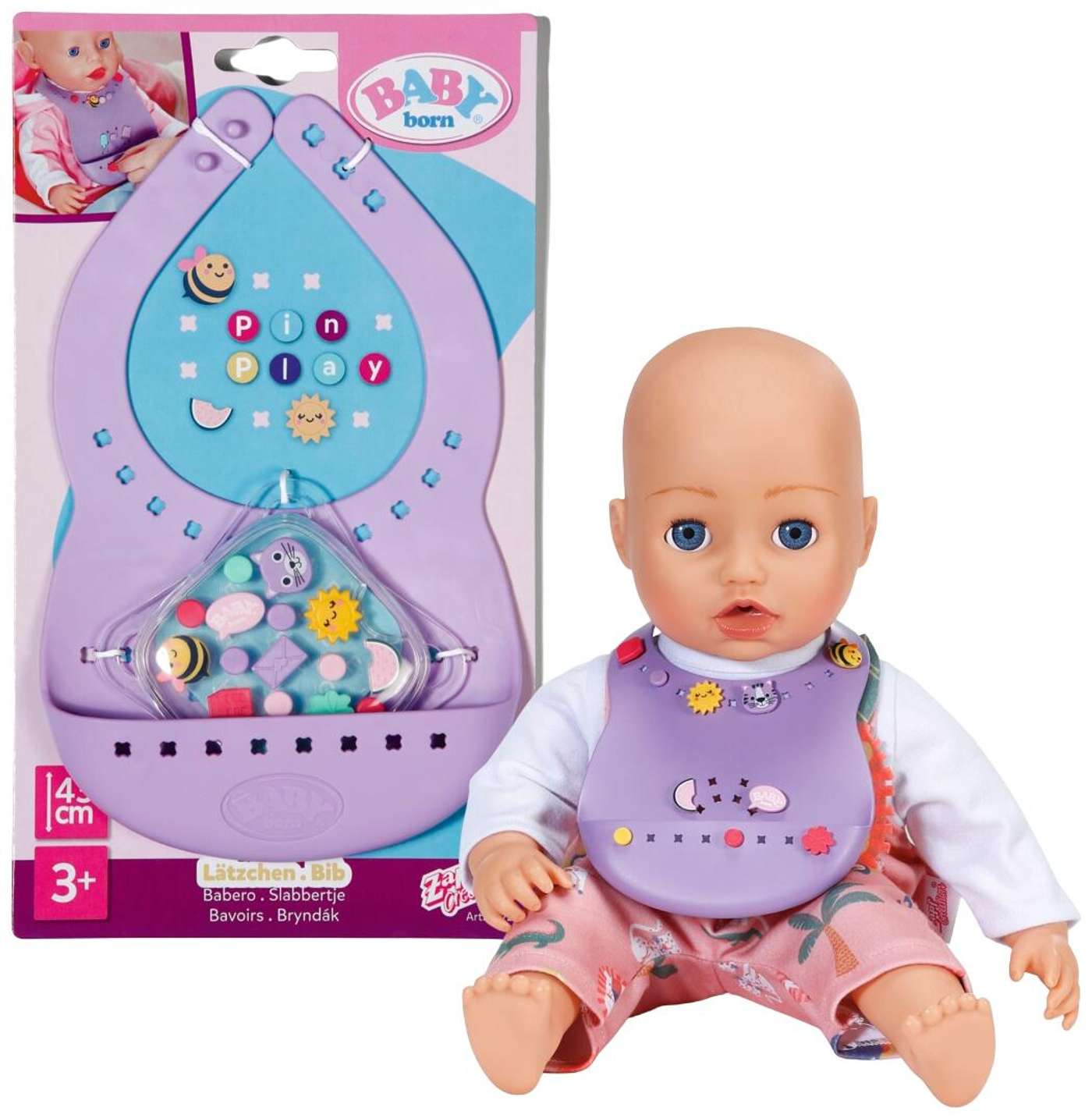 Нагрудник для рождения BABY 43см.