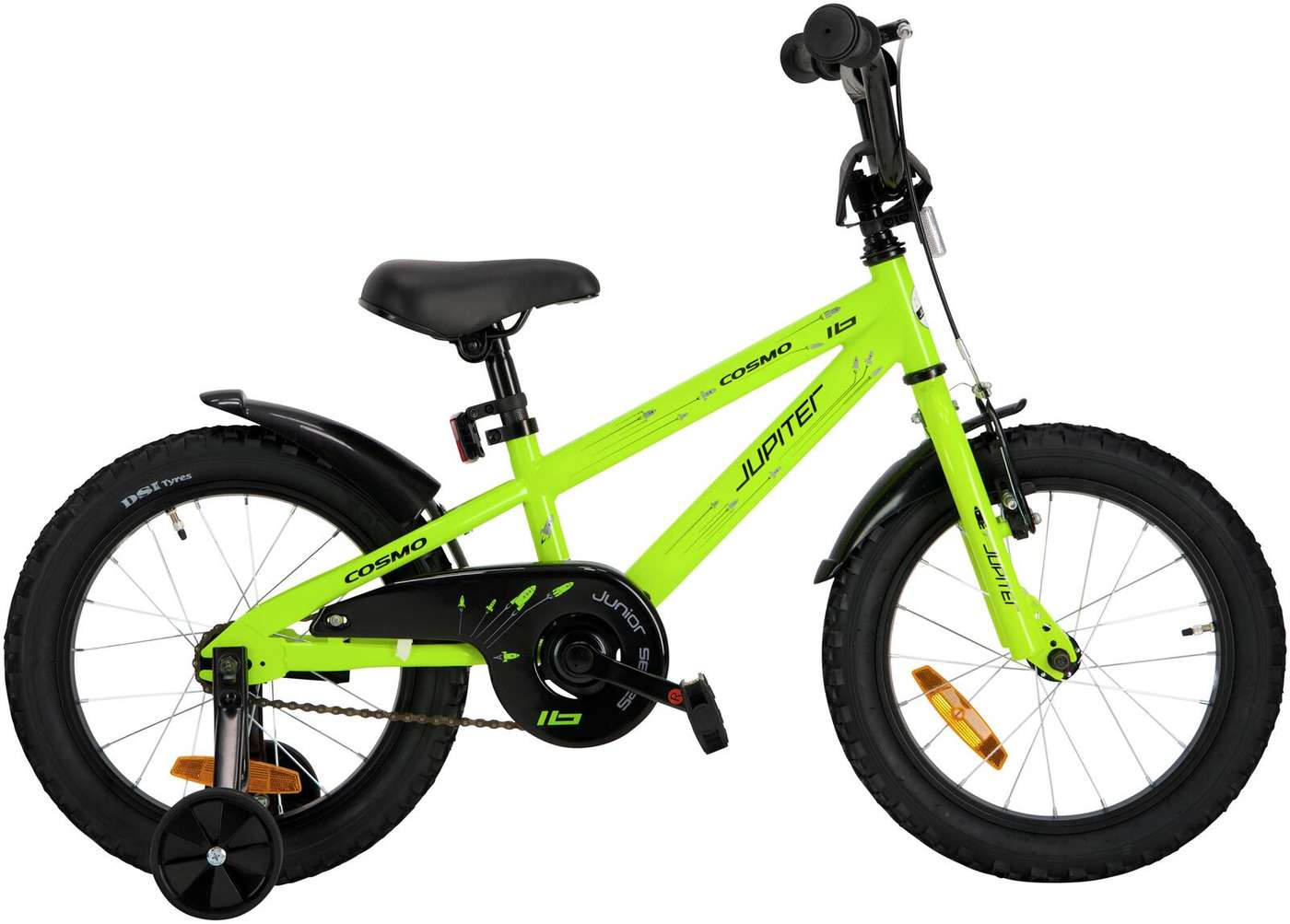 Велосипед Jupiter Cosmo 16" 1-скоростная рама 21 см зеленый