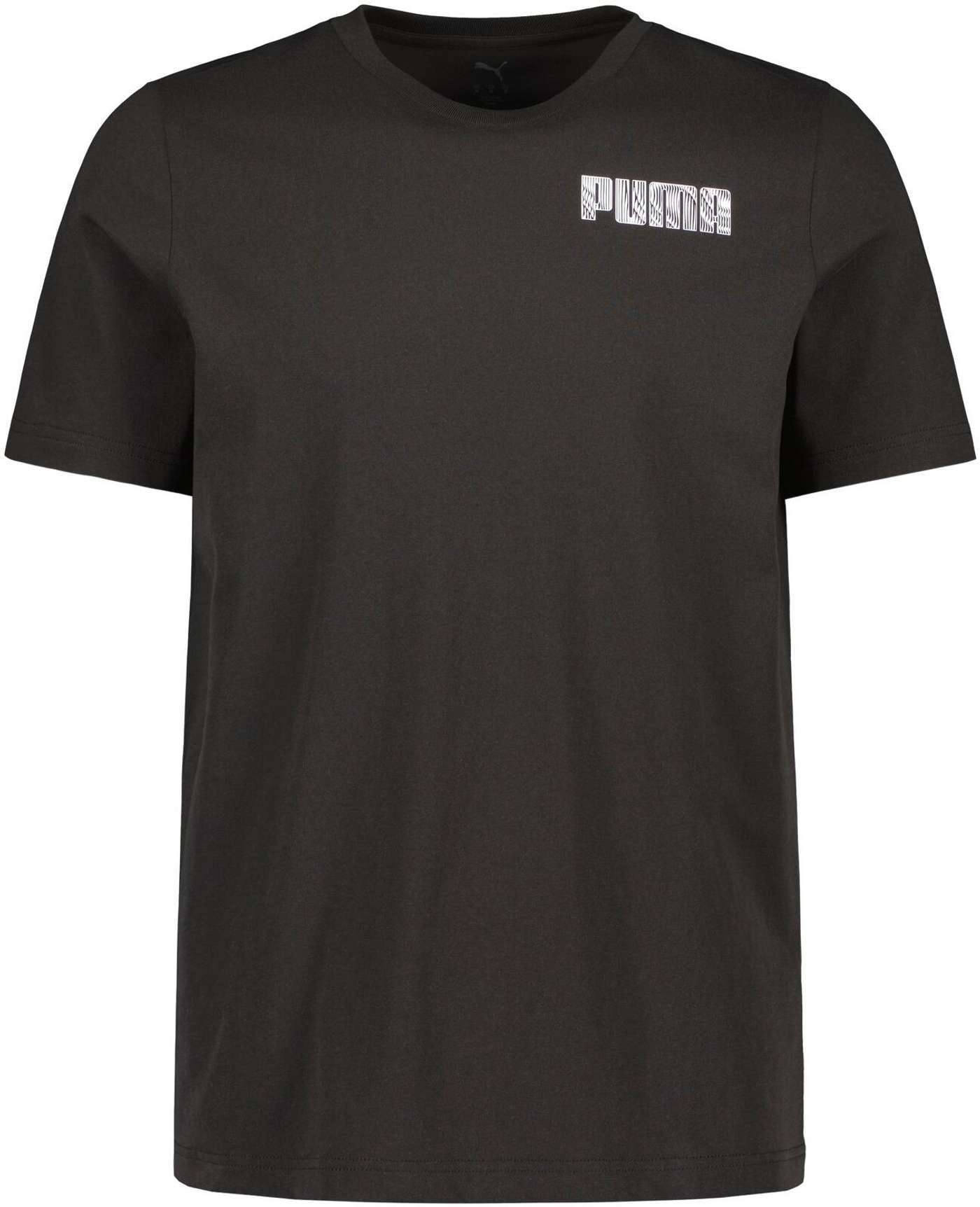 Мужская футболка Puma Mass с маленьким логотипом (размер С, цвет ПУМА Черный)