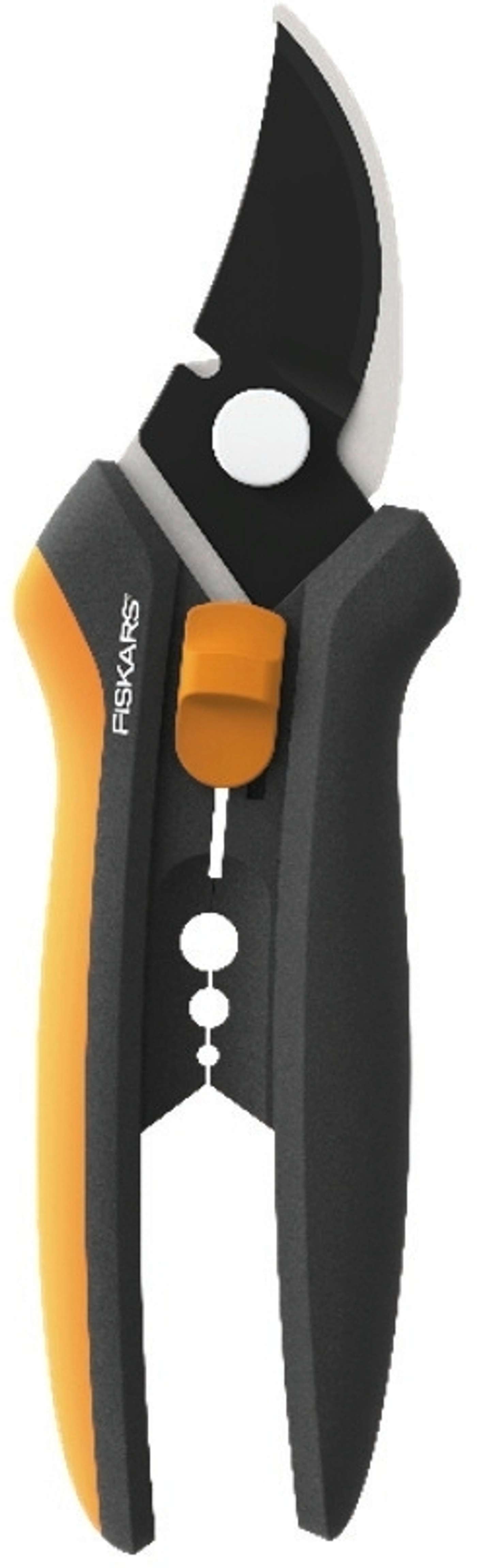 Цветочные секаторы Fiskars Solid Snip SP141 (цвет Черный / оранжевый)