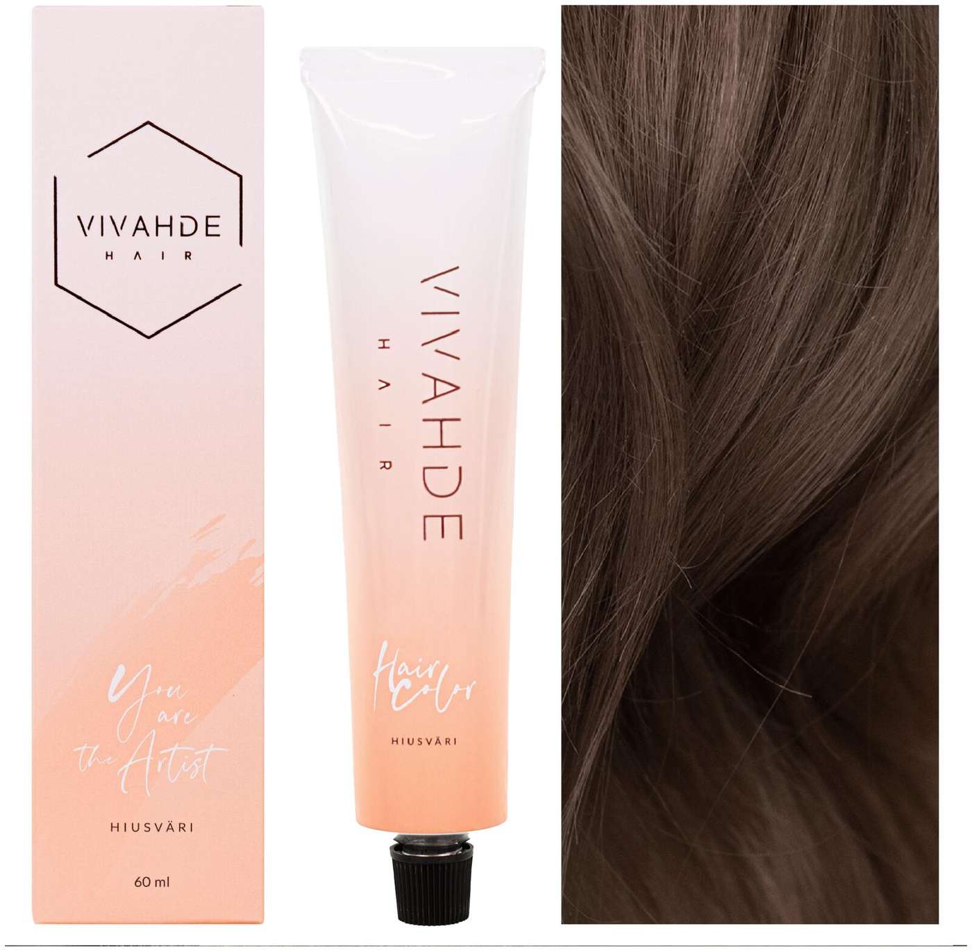 Vivahde Hair 8 A Пепельная краска для волос 60 мл