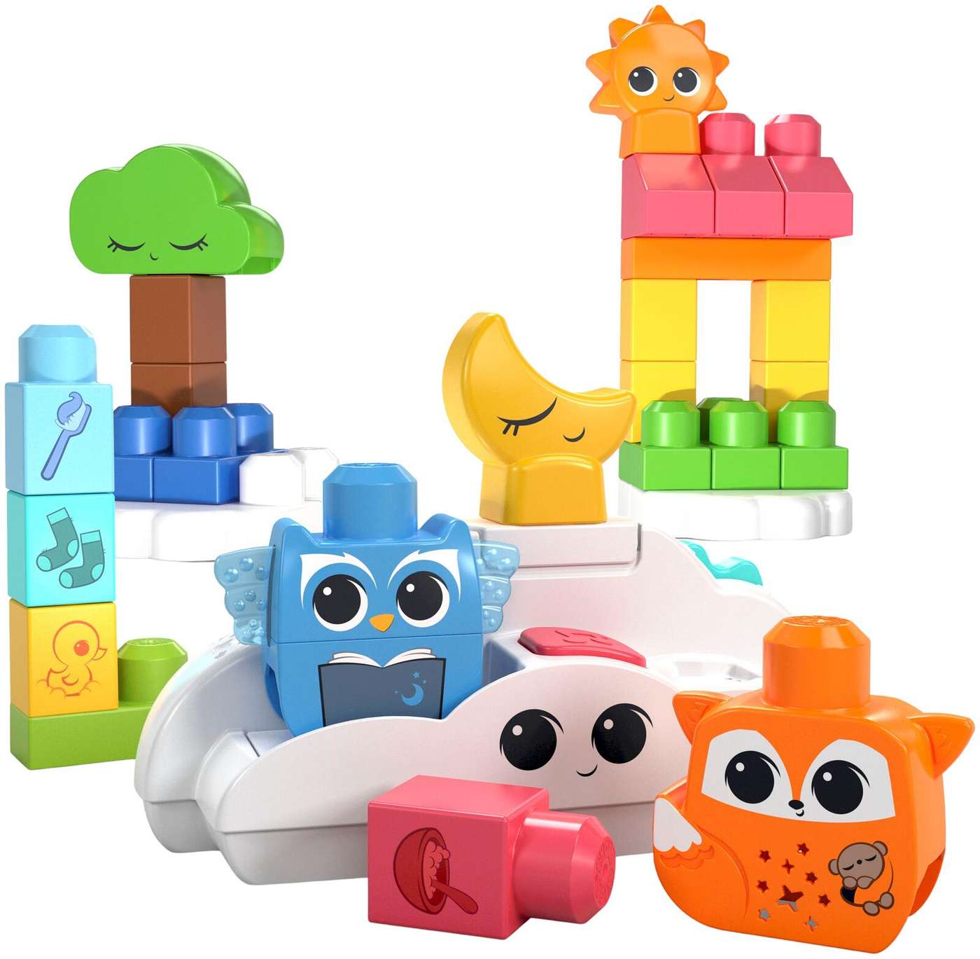 Конструктор MEGA Bloks Rise & Snooze с ночником