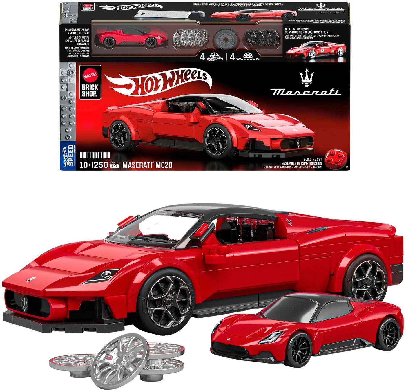 Строительный комплект Maserati Hot Wheels Speed ​​Series