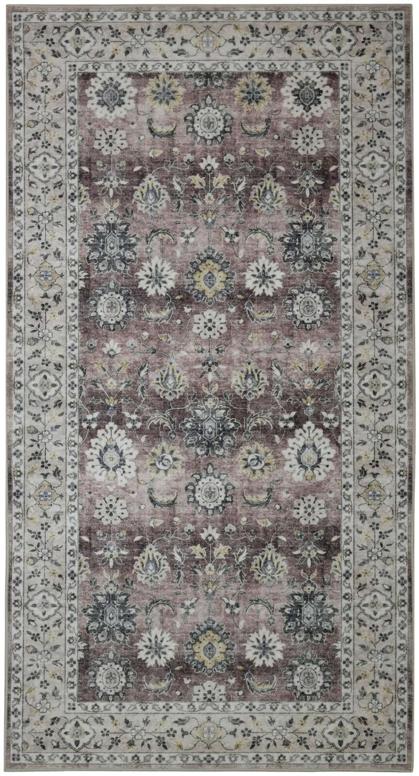Ворсовый ковер Jysmä Emilia 80x150 лиловый (цвет лиловый)