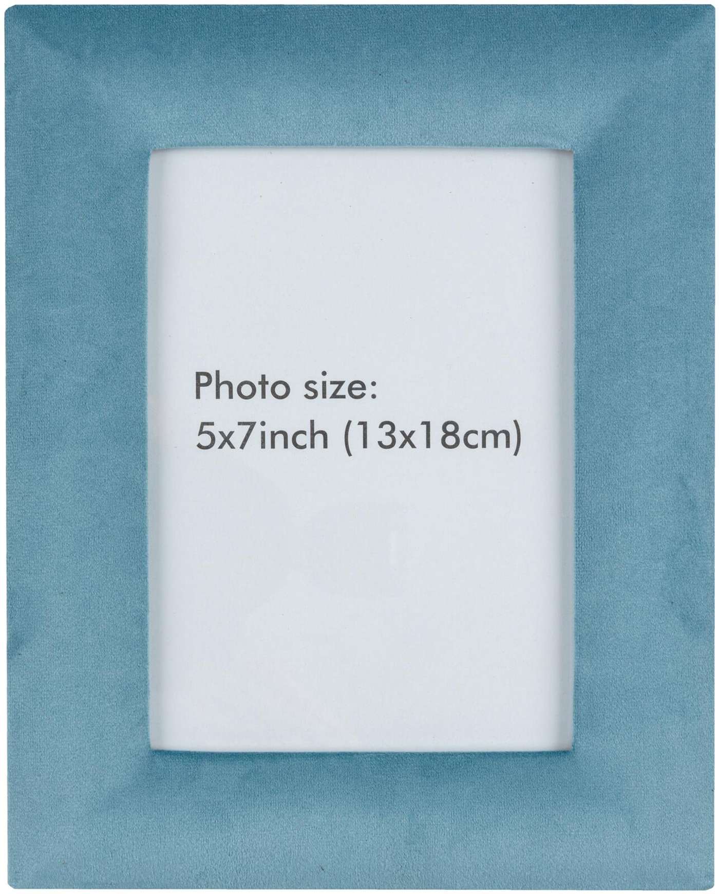 Фоторамка Бархат 19, 5х24, 5 см, бирюзовый