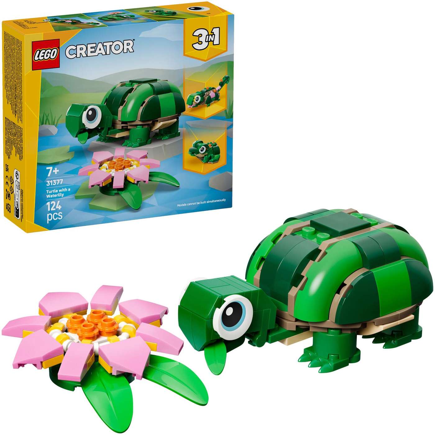 LEGO® LEGO Creator 31377 Черепаха и водяная лилия