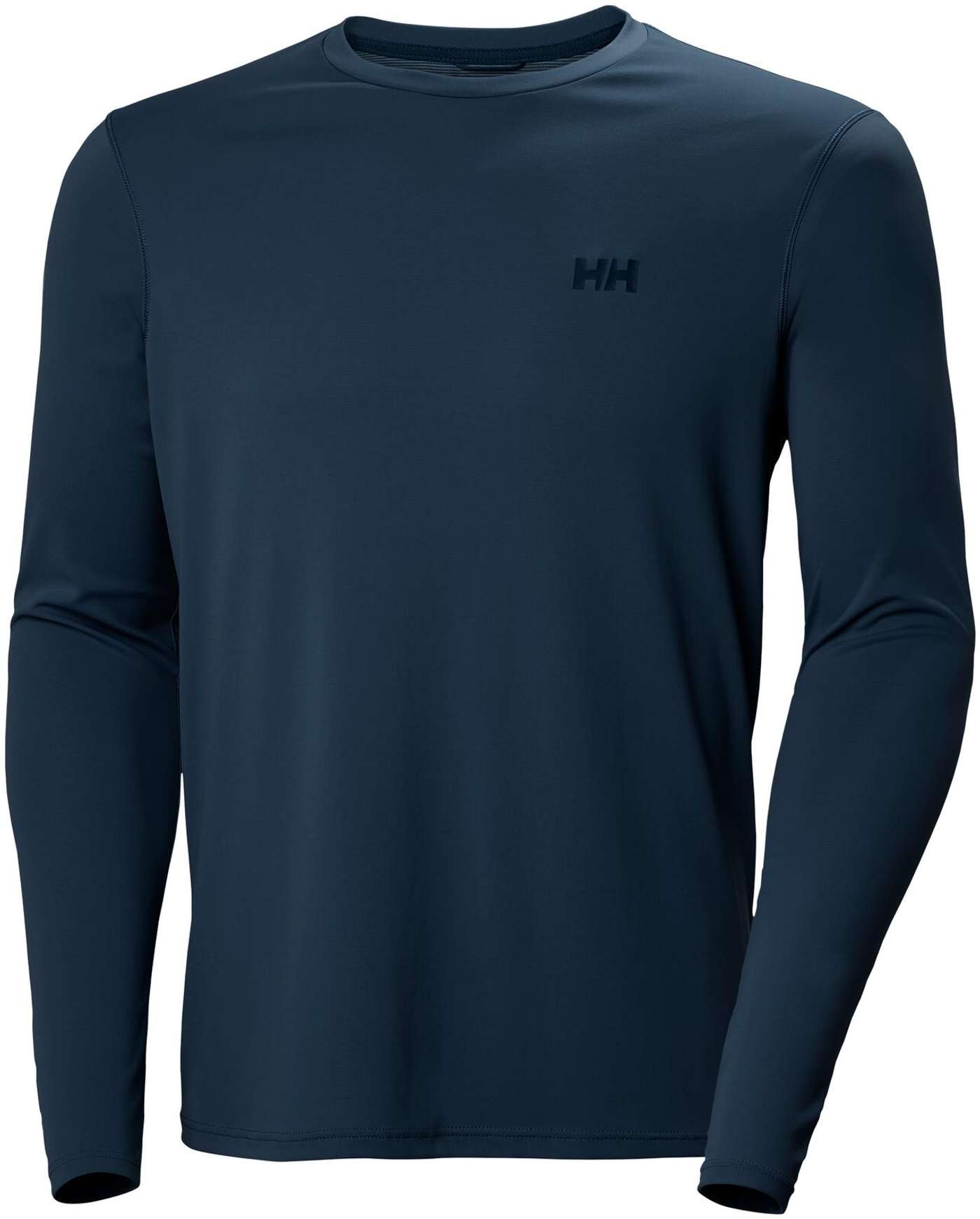 Мужская солнцезащитная рубашка Helly Hansen с длинным рукавом HH Lifa Active Solen LS 48352 (размер С, цвет Военно-морской)