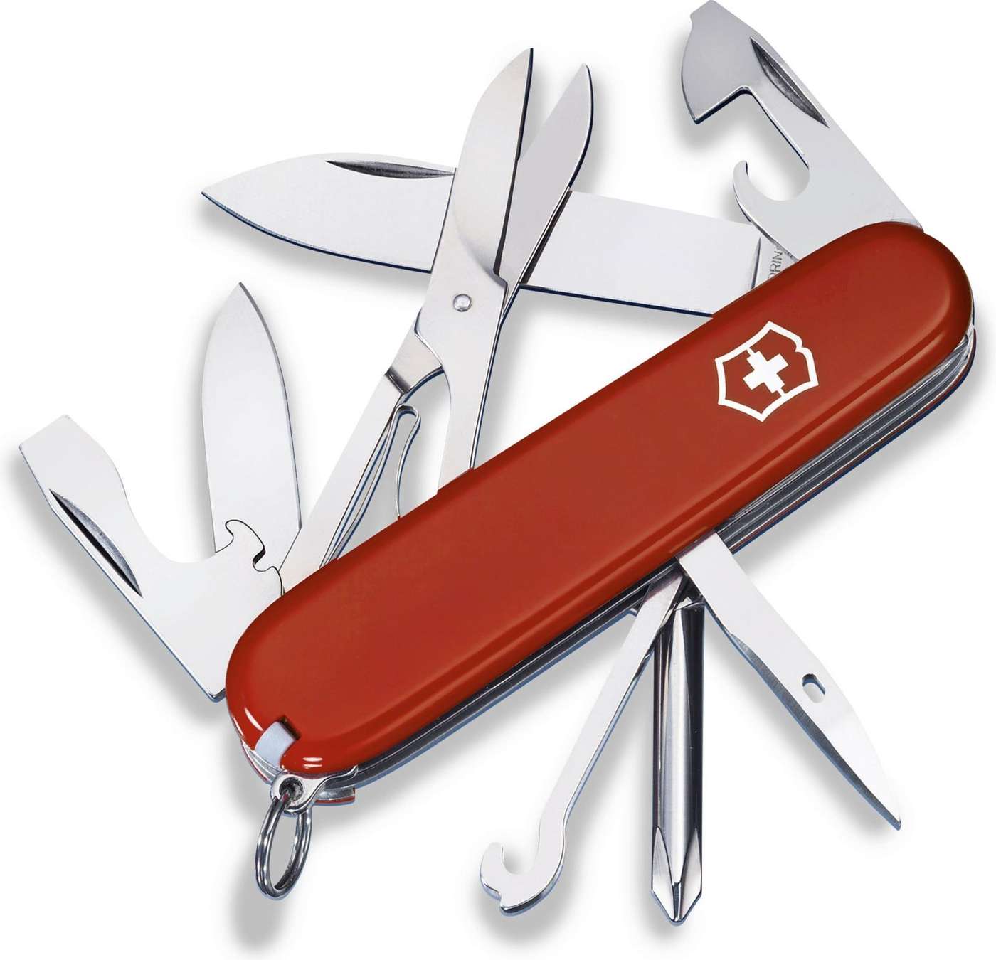 Карманный инструмент Victorinox Super Tinker. (цвет Красный)