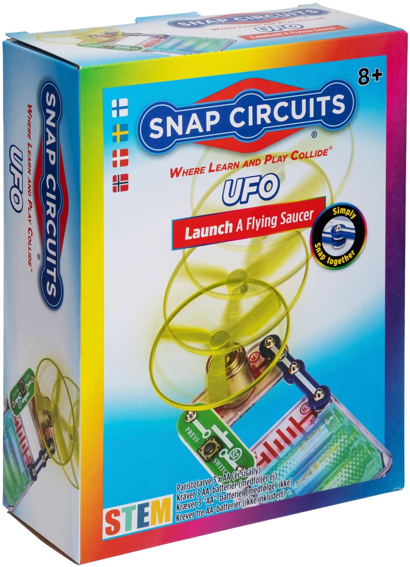 Комплект электронного сборки Snap Circuits НЛО (цвет Разноцветный)