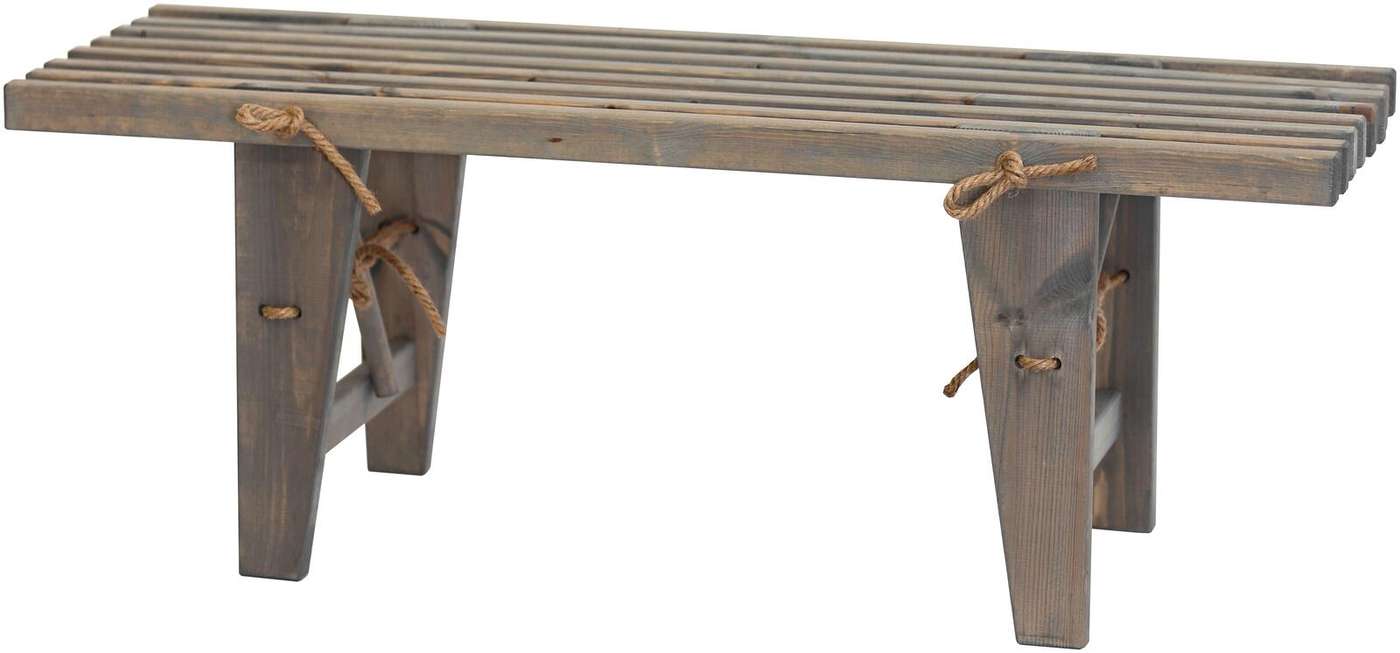 EcoFurn® Ecobench 120 сосна серая, промасленная (цвет серый)