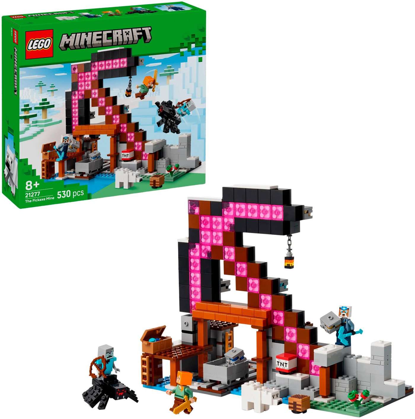 LEGO® Minecraft 21277 Лесозаготовительная шахта