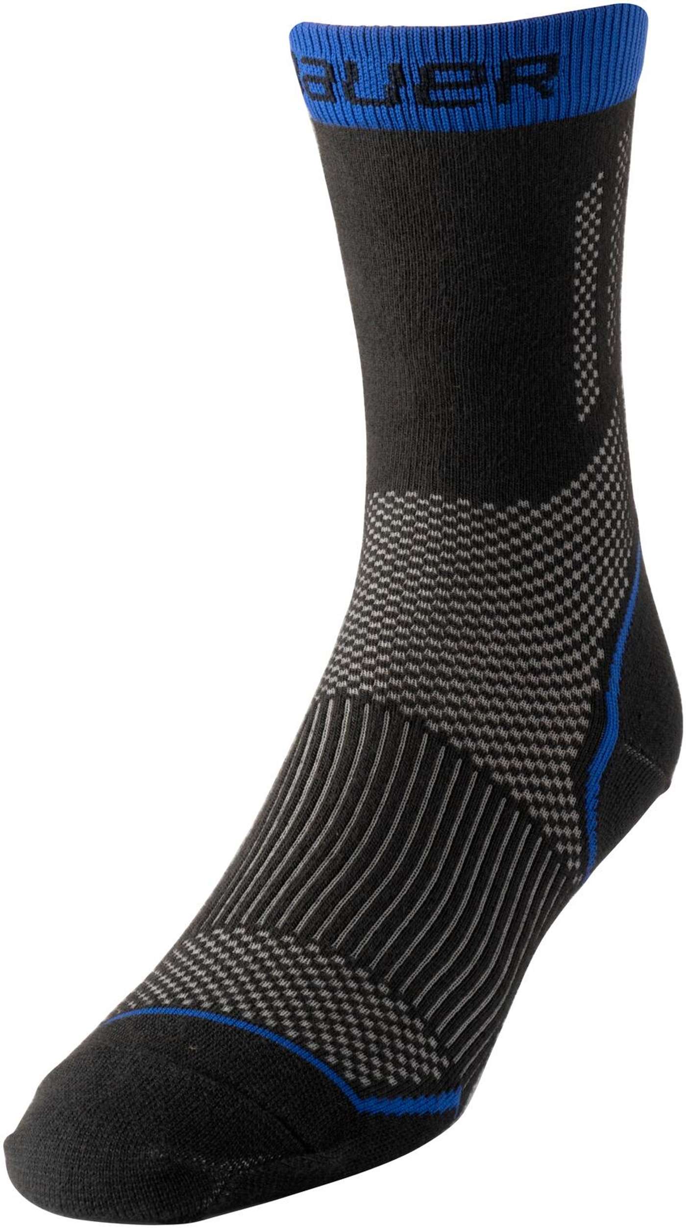 Bauer короткие Performance Sock-Sr, Blk, Bkbl (размер М : 38 , 5-42, цвет Б)
