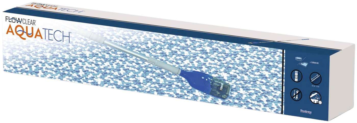 Беспроводной пылесос для бассейна Flowclear Aquatech