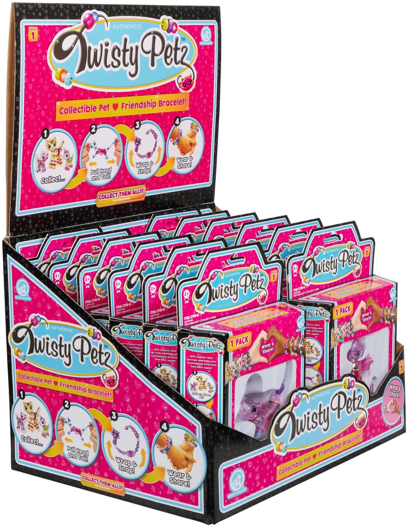 Набор игрушечных украшений Twisty Petz, отдельная упаковка