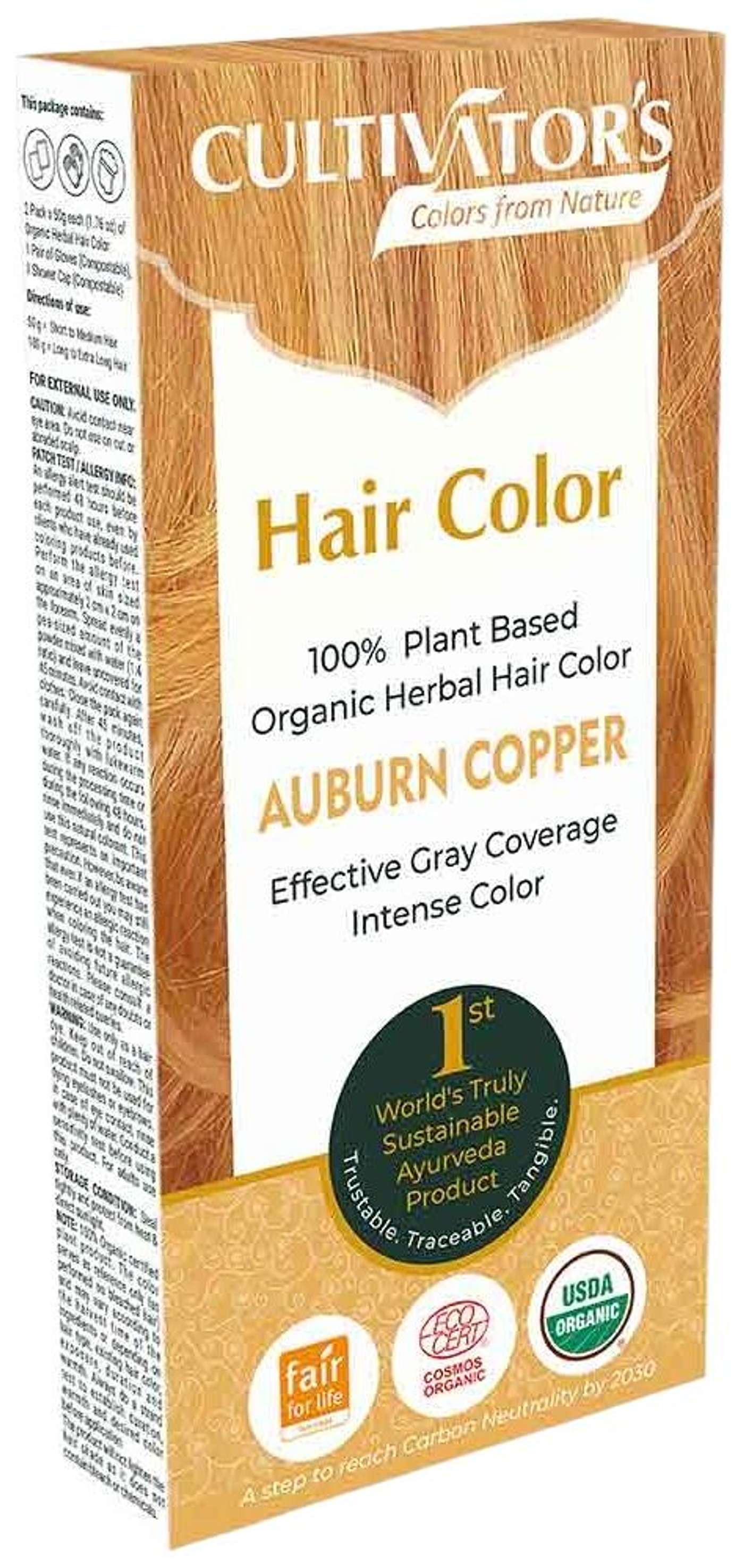 Краска для волос Cultivator's Auburn Copper 100г