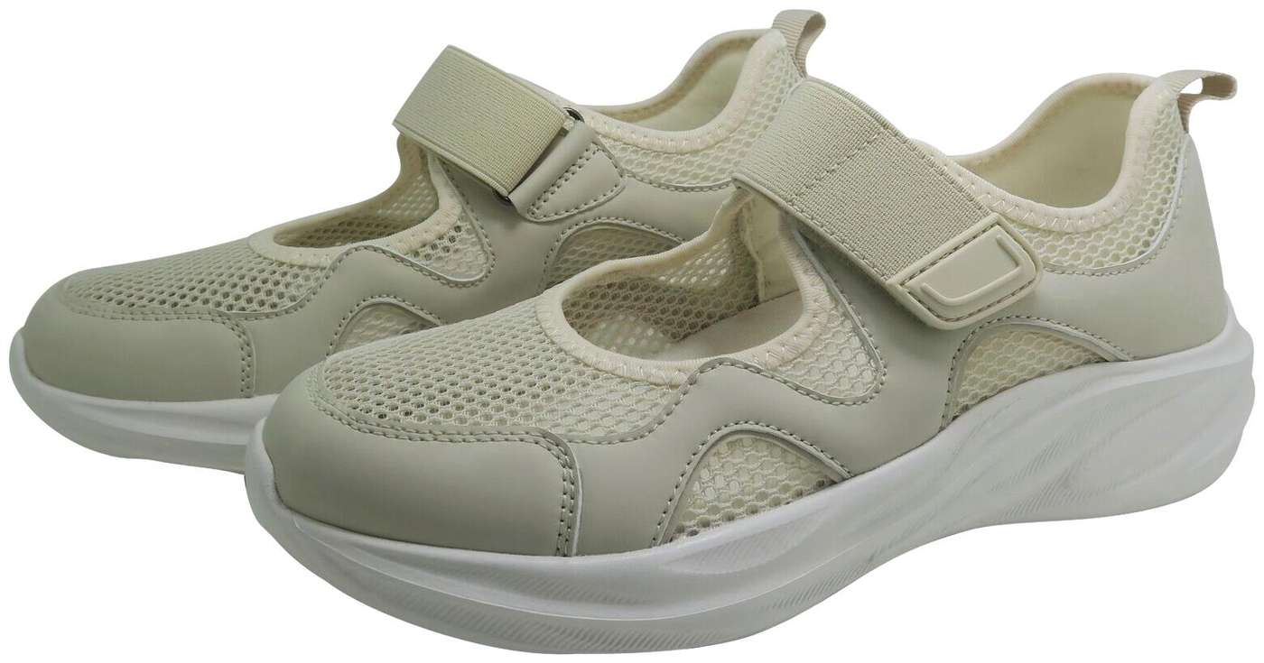 Домашние женские кроссовки Sabina YK26003 (размер 36, цвет ЛТ БЕЖЕВЫЙ)