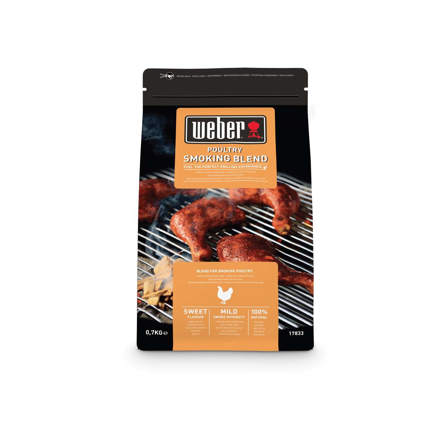 Копченые чипсы Weber для птицы