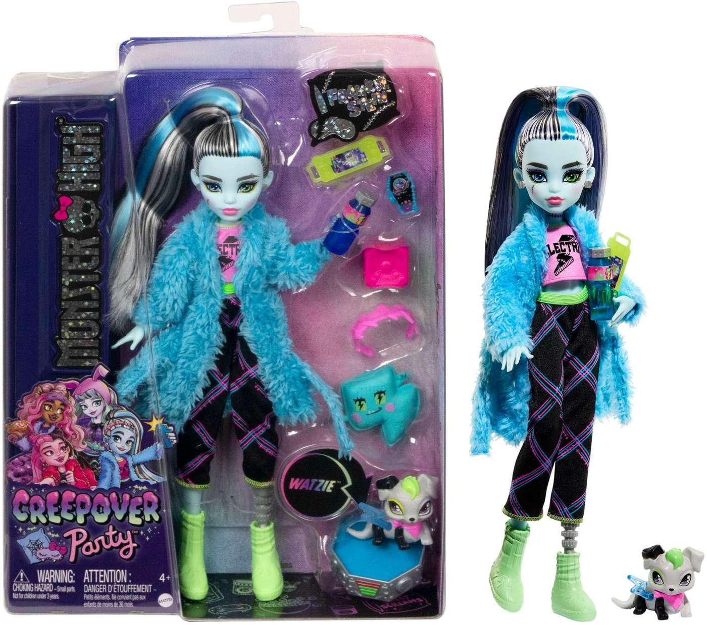 Модная кукла Фрэнки Monster High Creeover Party