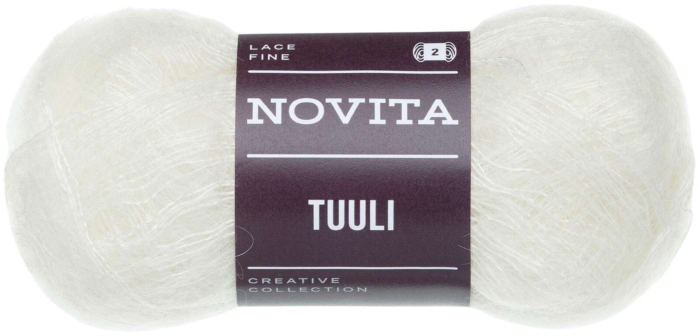 Novita Пряжа Ветер 25г 002 (цвет дождь)