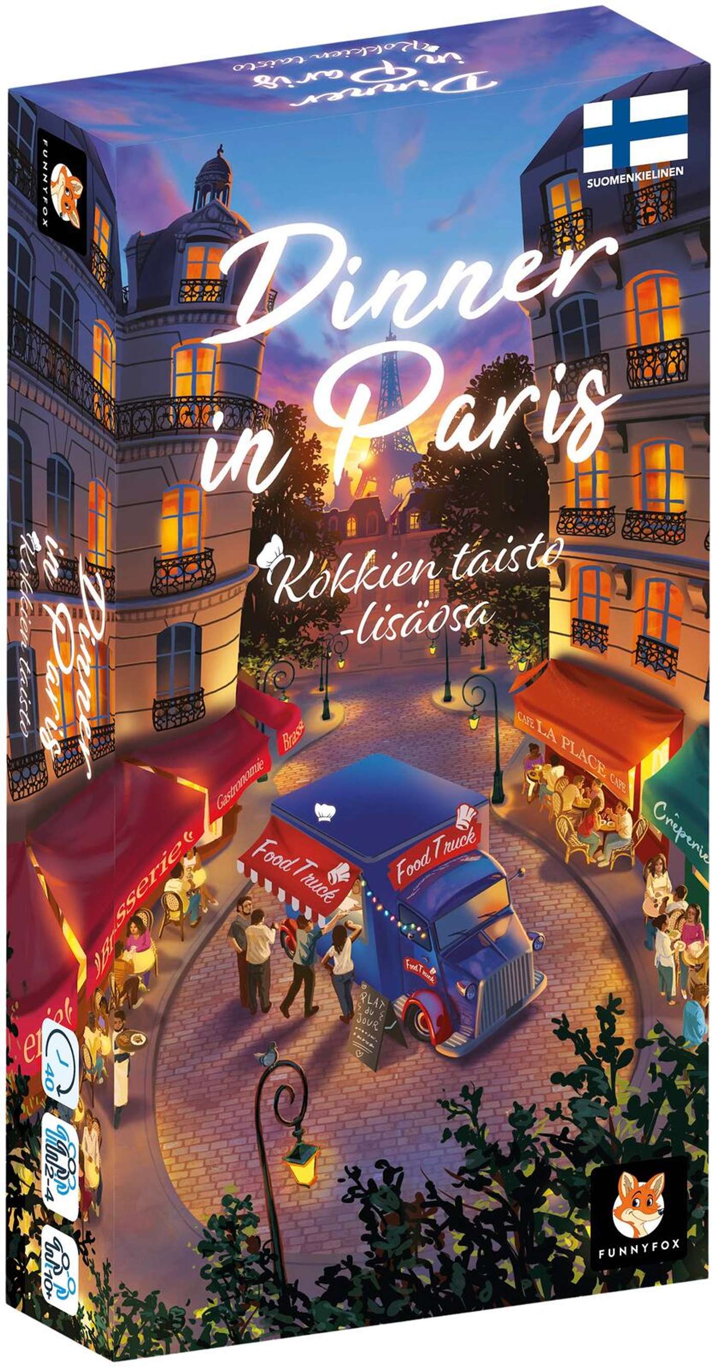 Дополнение к настольной игре Toyrock Dinner In Paris Chefs Battle