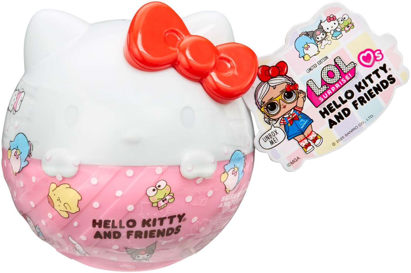 РЖУ НЕ МОГУ. Кукла-сюрприз Hello Kitty и друзья