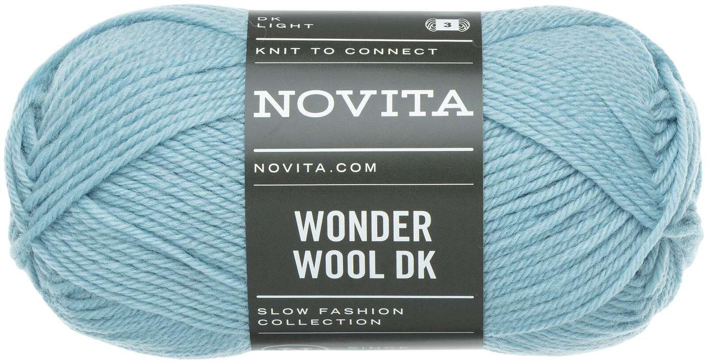 Пряжа Novita Wonder Wool DK 50 г душа 113 (цвет душа)