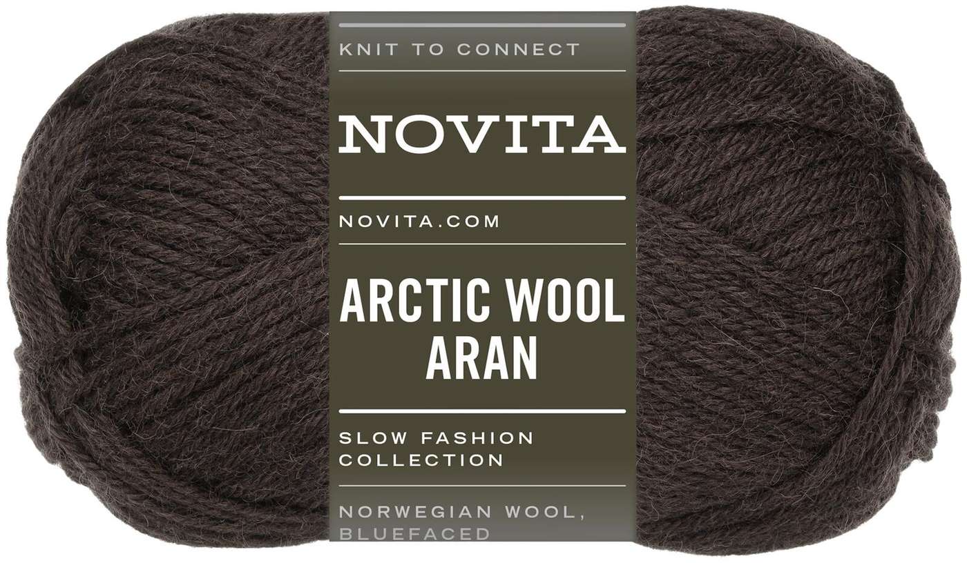 Пряжа Novita Arctic Wool Aran 100 г Metso 687 (цвет глухарь)