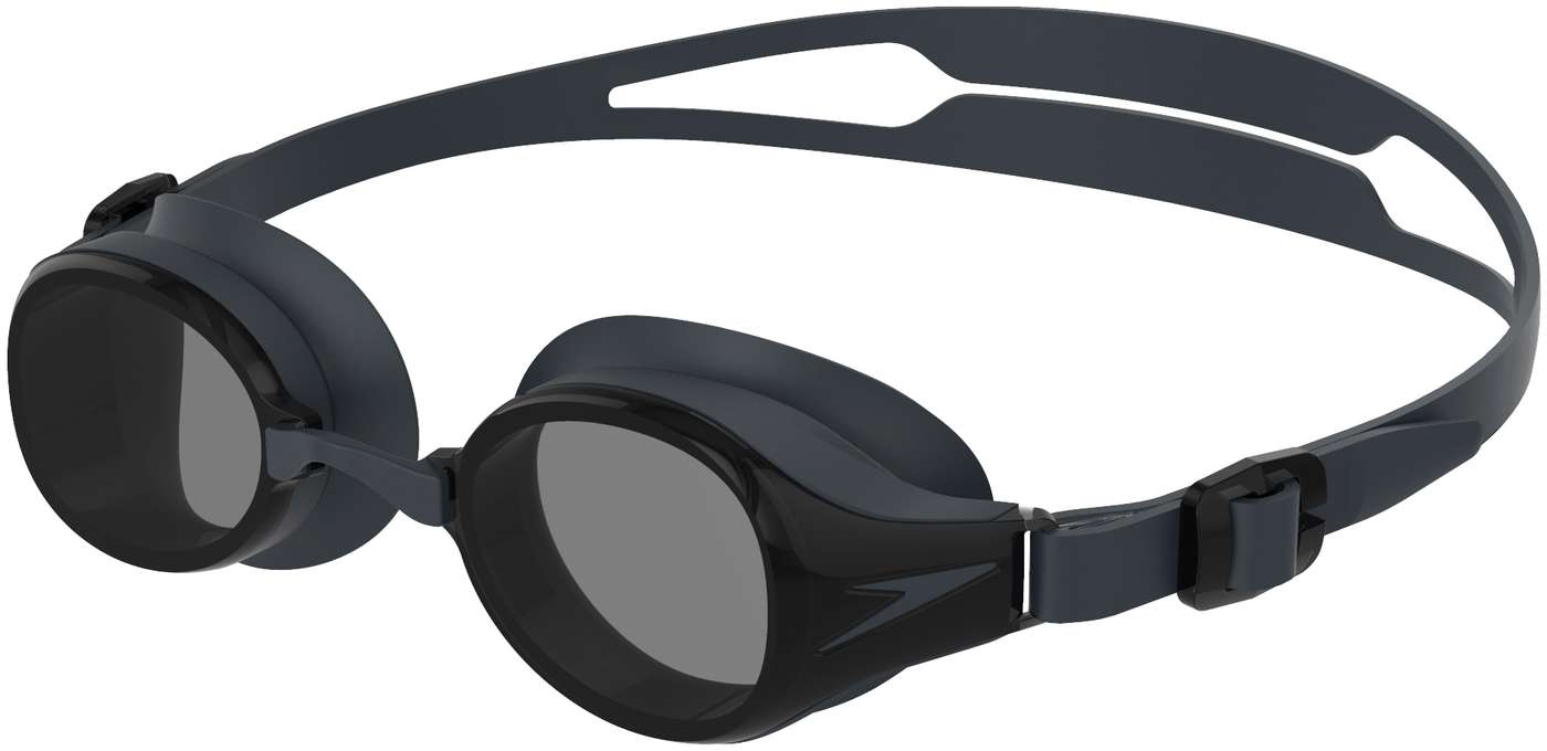Очки для плавания Speedo Hydropure Optical с прочностью -2, 5 (цвет Черный / Дымчатый)