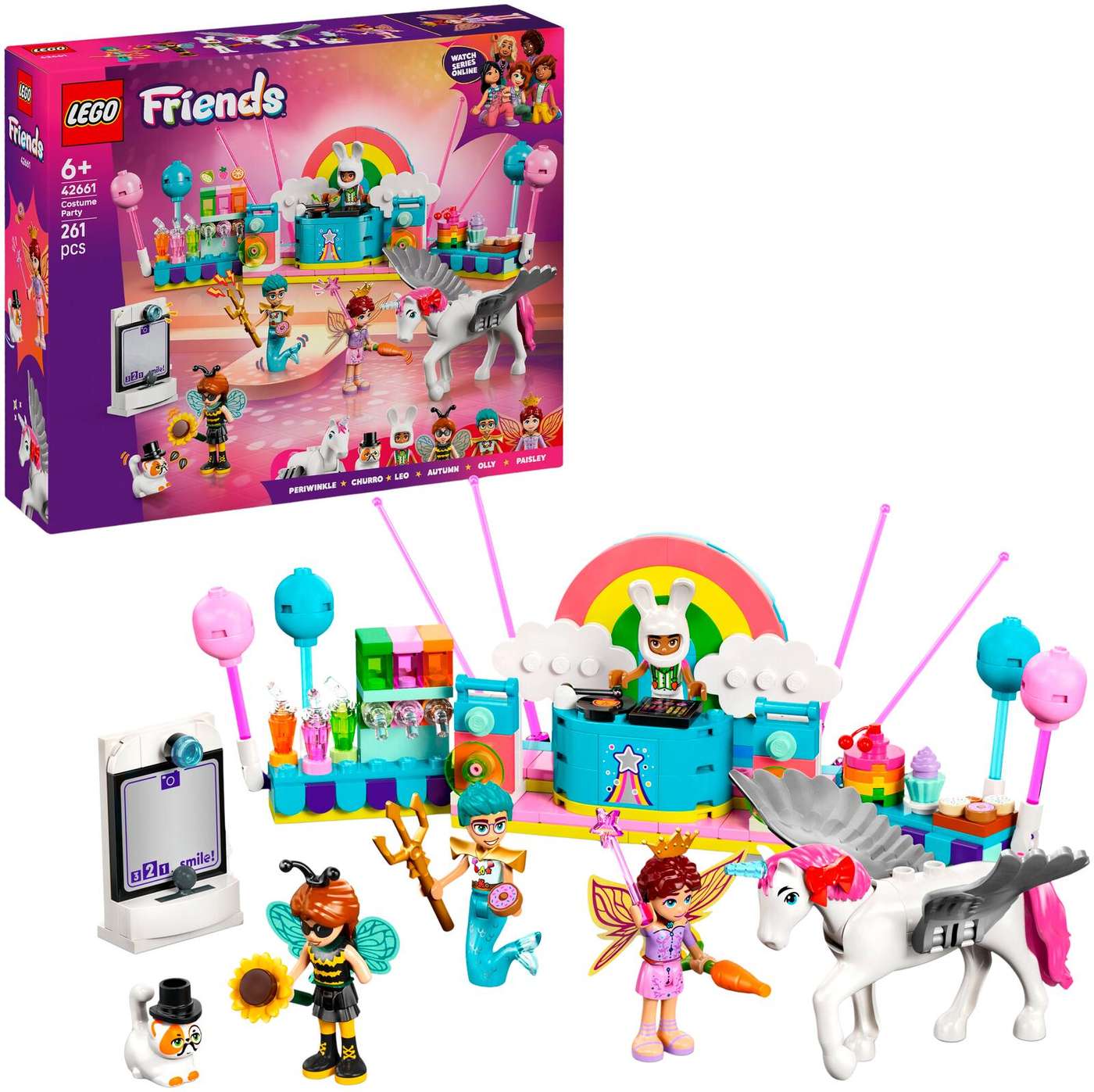 LEGO® Friends 42661 Единорог и фея-маскарад