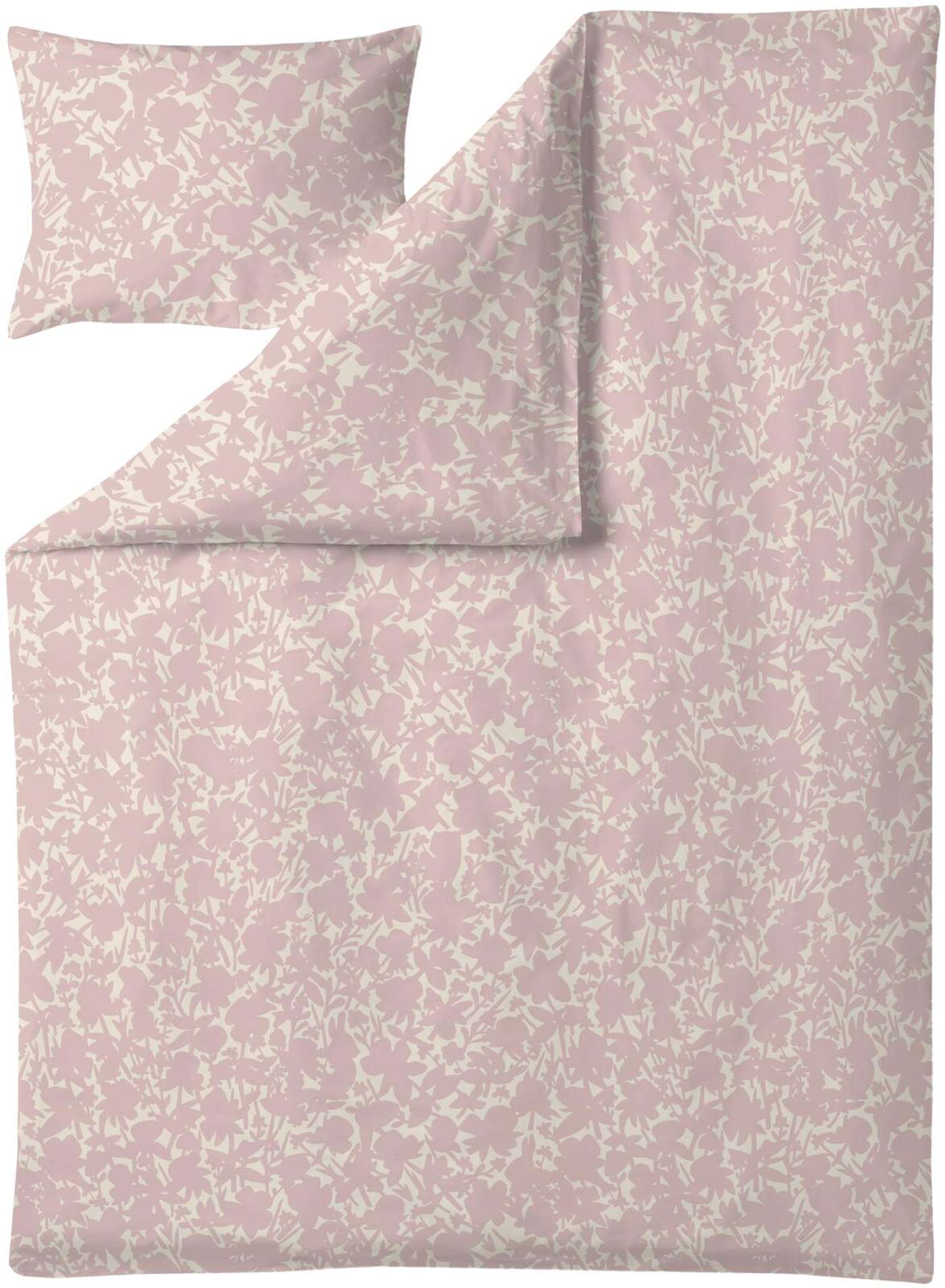 Сатиновый пододеяльник Finlayson Katvee 150X210 + 50X60 светлый хлопок / бежевый (цвет vaal.pun / бежевый)