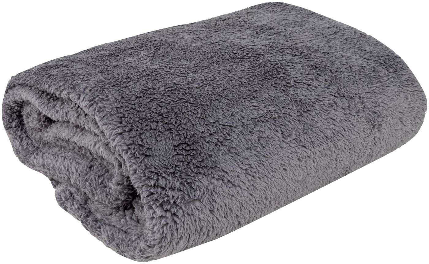 Одеяло домашнее Fluffy 150х200 см, серое (цвет серый)