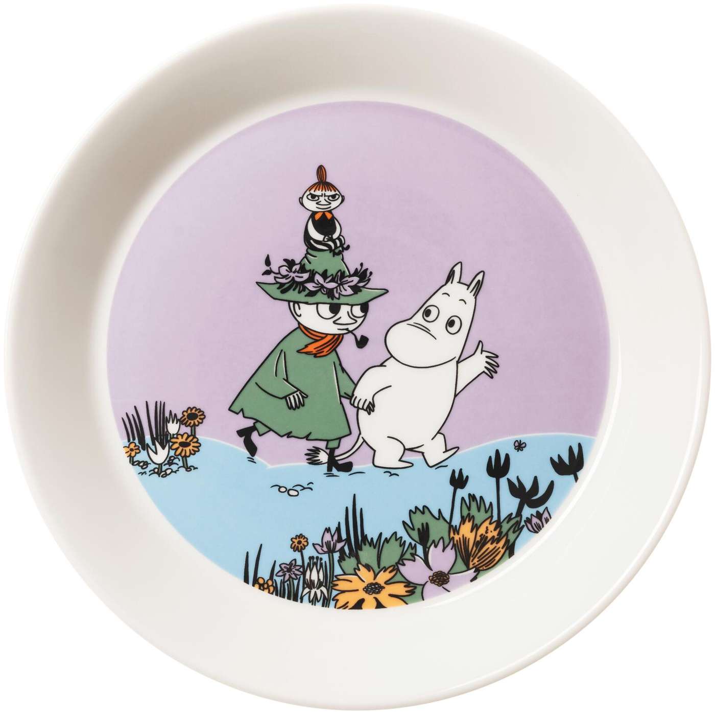 Тарелка Moomin Arabia Moomin Heart Friends 19см (цвет Разноцветный)