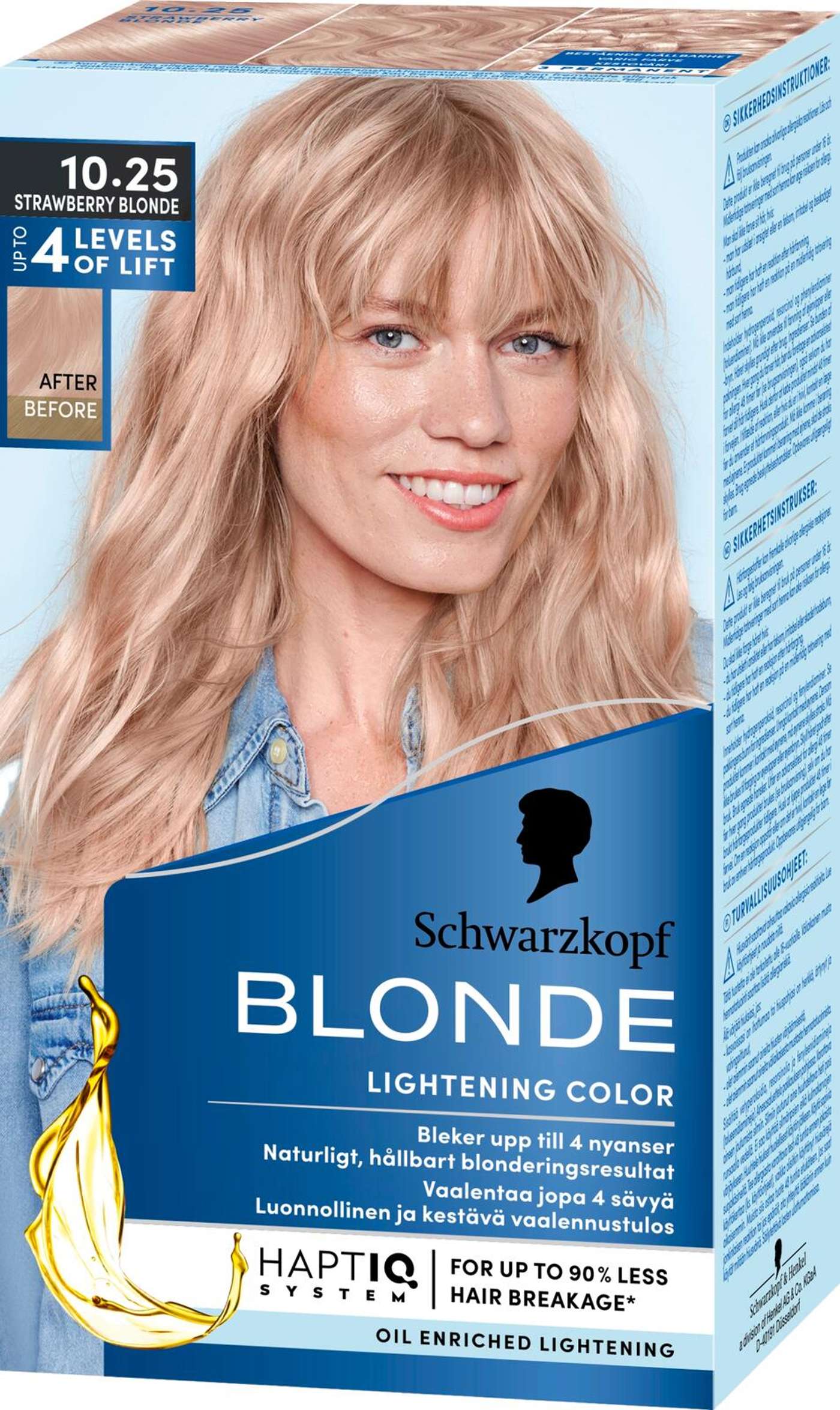 Schwarzkopf Blonde 10. 25 Клубничный блондин осветляющий крем (цвет Клубничный блонд)