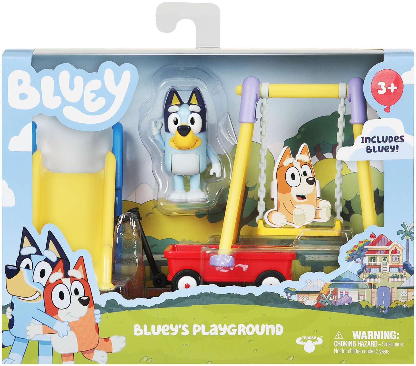 Bluey Детская площадка и персонаж