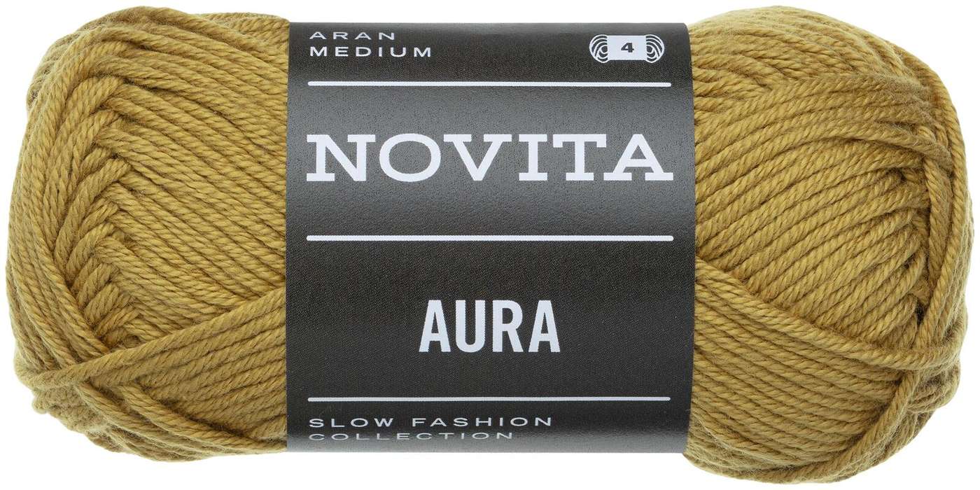 Пряжа Novita хлопковая Aura 50 г Энтузиазм (цвет энтузиазм по поводу)