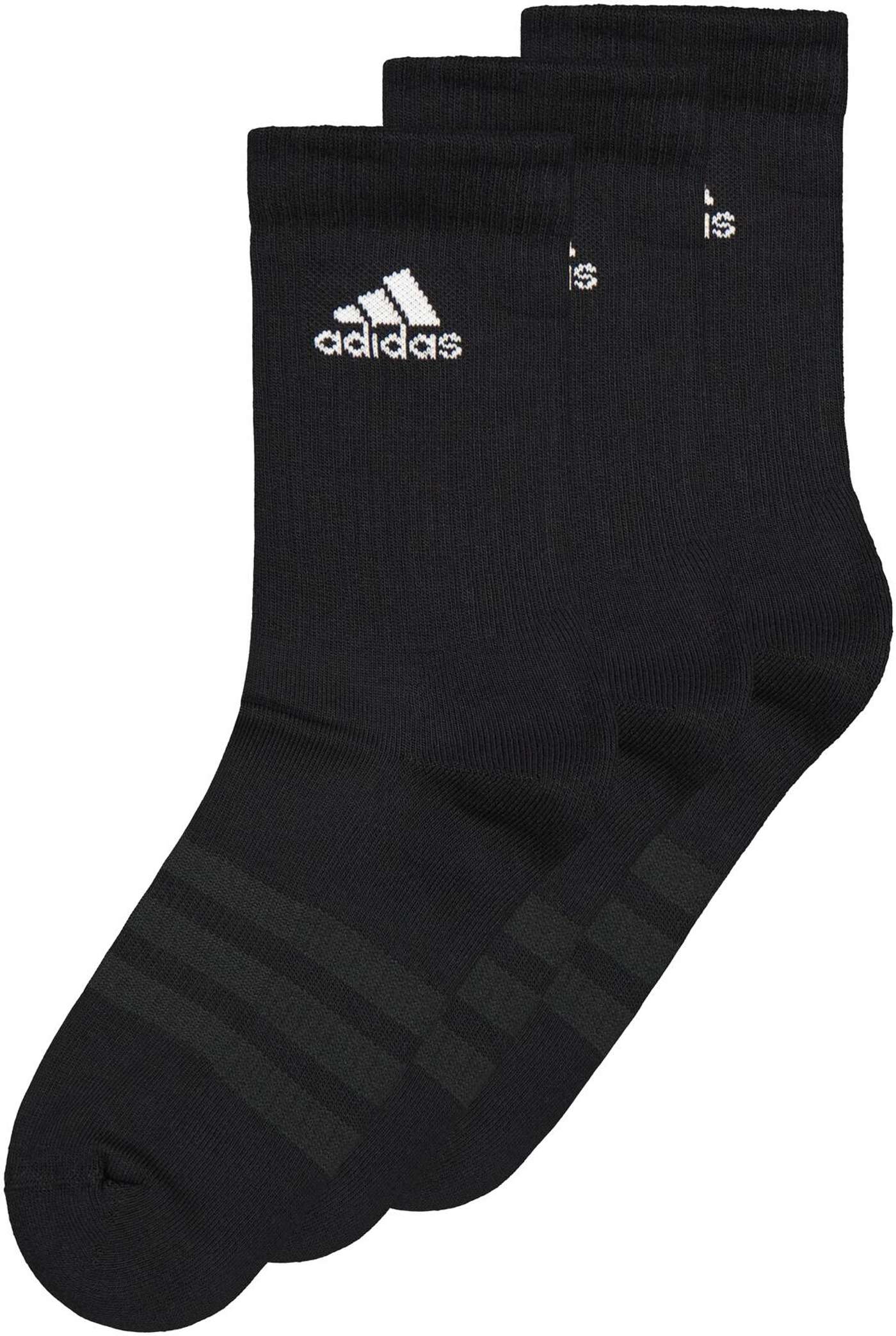 Спортивные носки adidas IC1310, 3 пары (размер 37-39, цвет черный)
