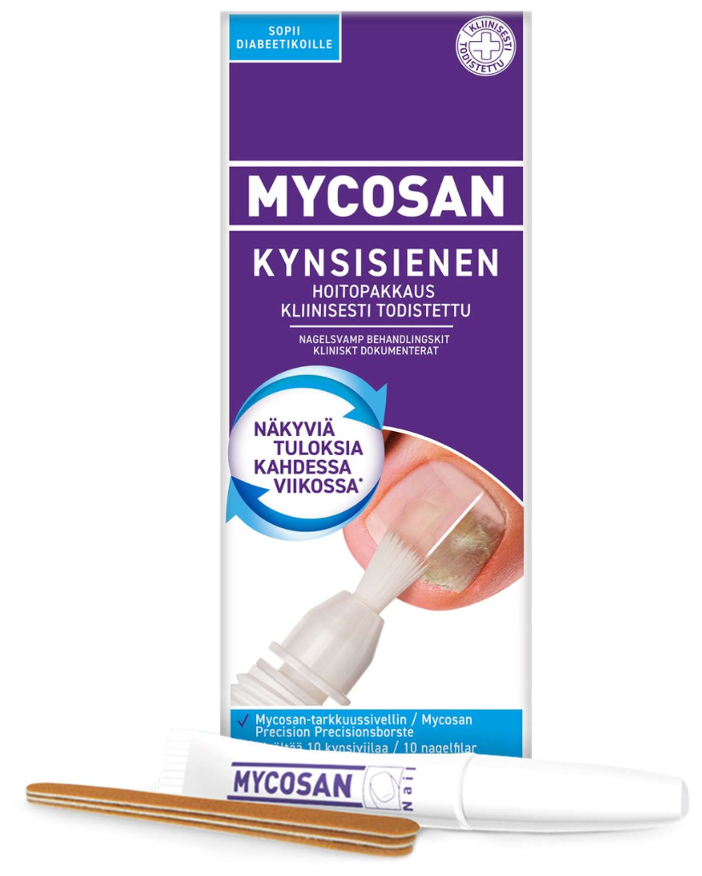 Mycosan Nail Набор для лечения грибка ногтей 28г